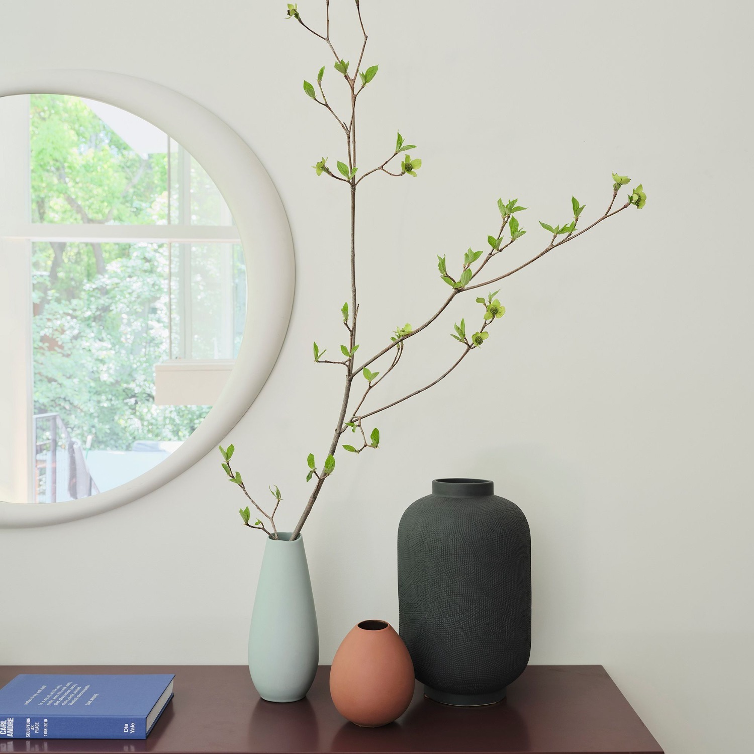 West Elm Pure Plaster Wall Mirror - image-2