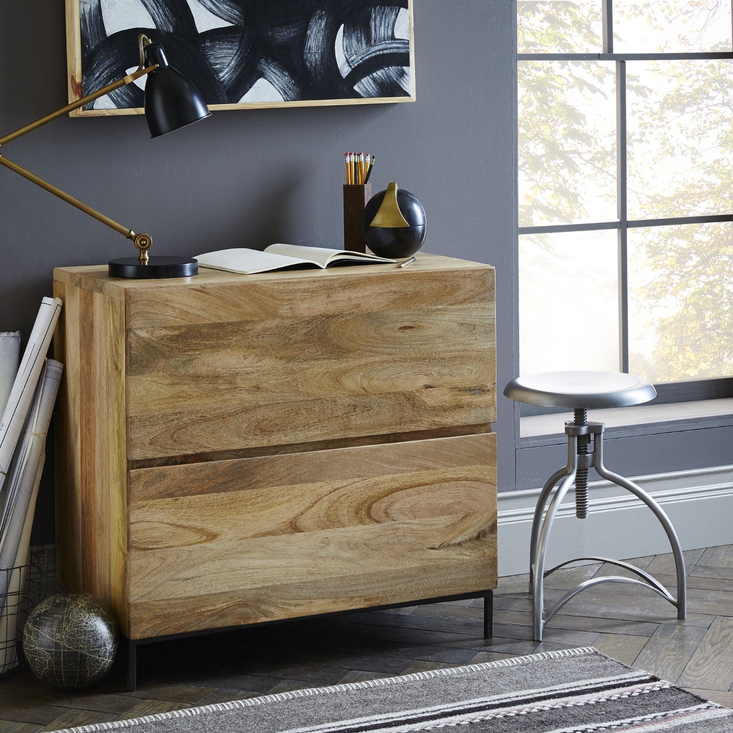 West Elm Industrial Lateral Modular File Cabinet - image-5