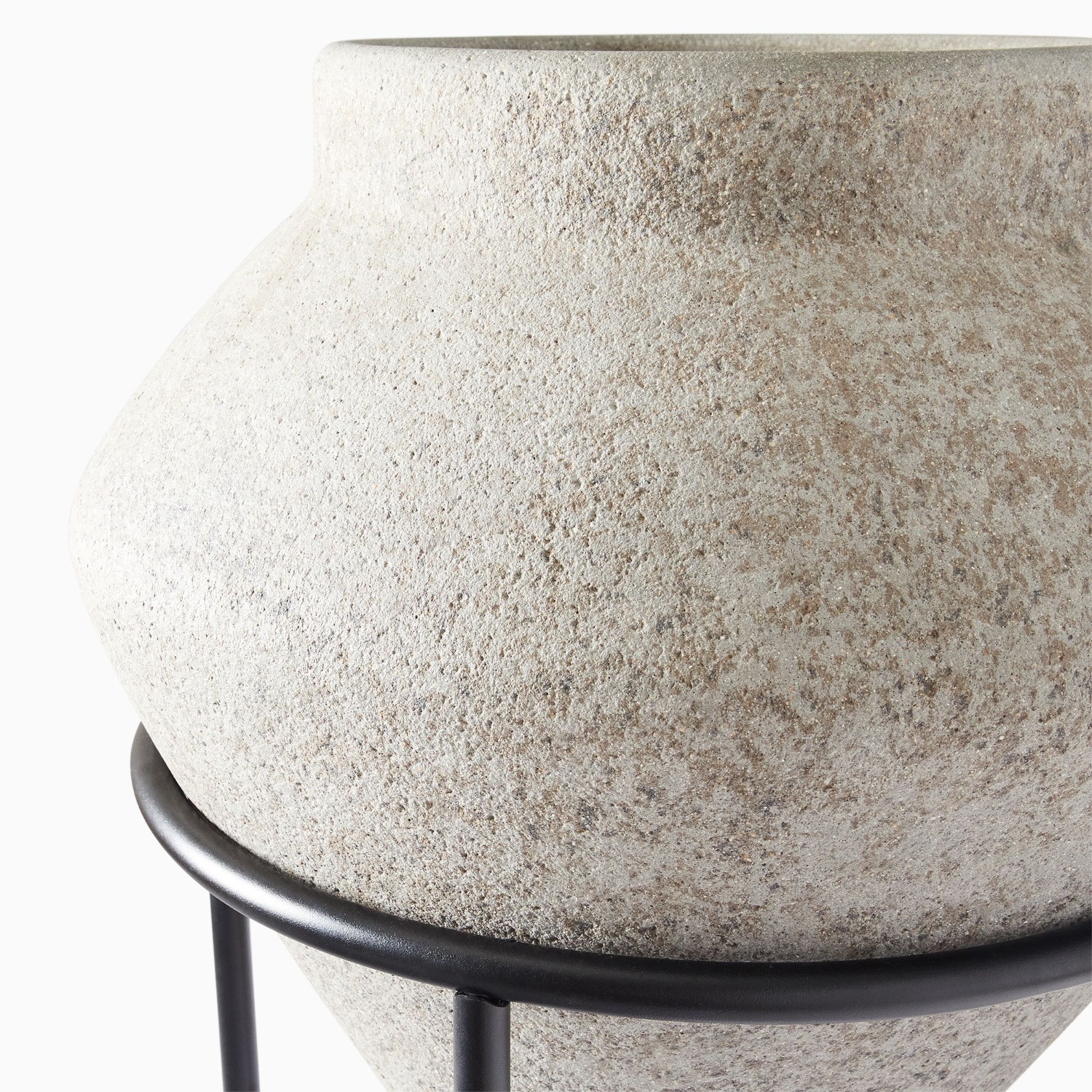 West Elm Venti Geo Planter W Stand - image-2