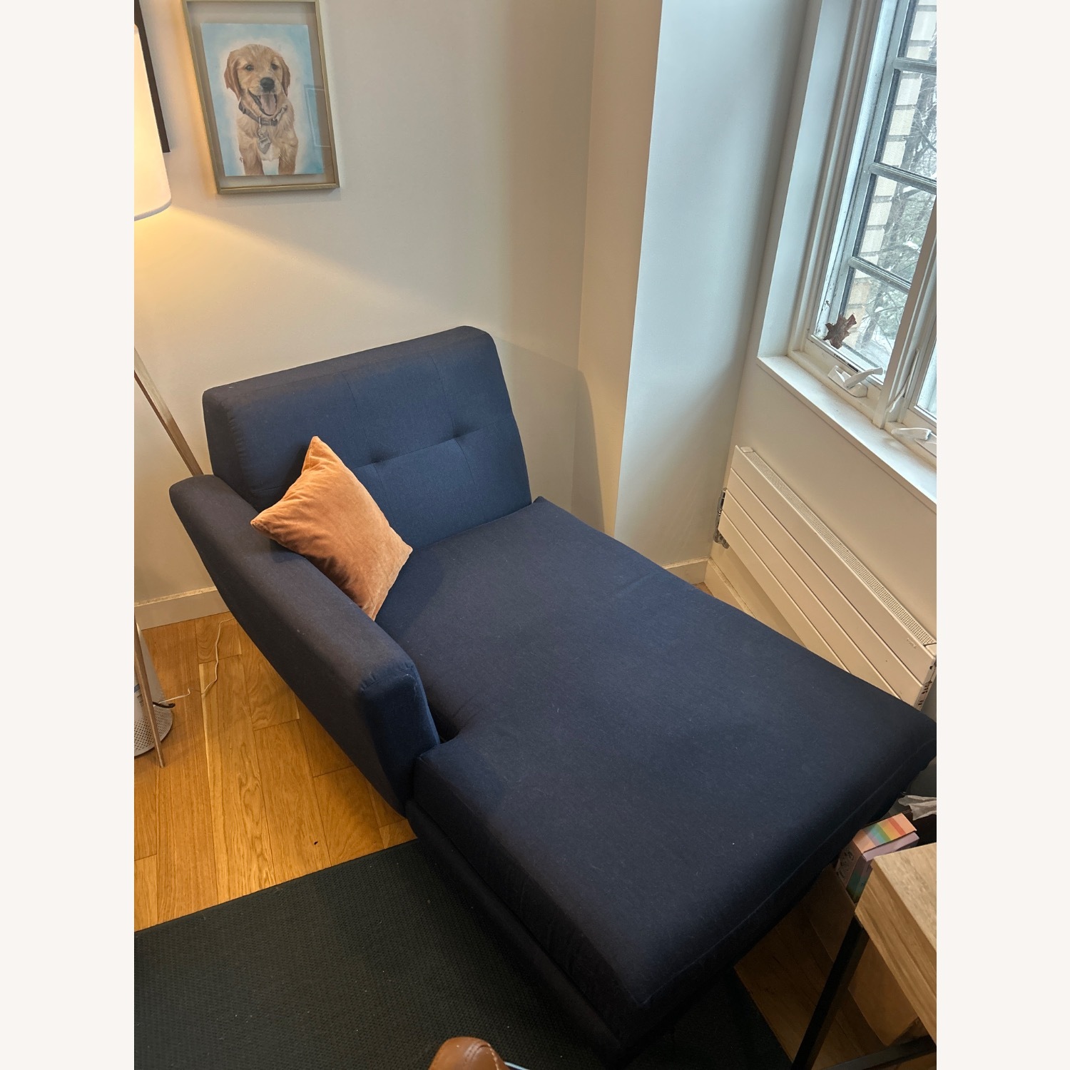 Joybird Hughes Mid-Century Modern Chaise - image-1