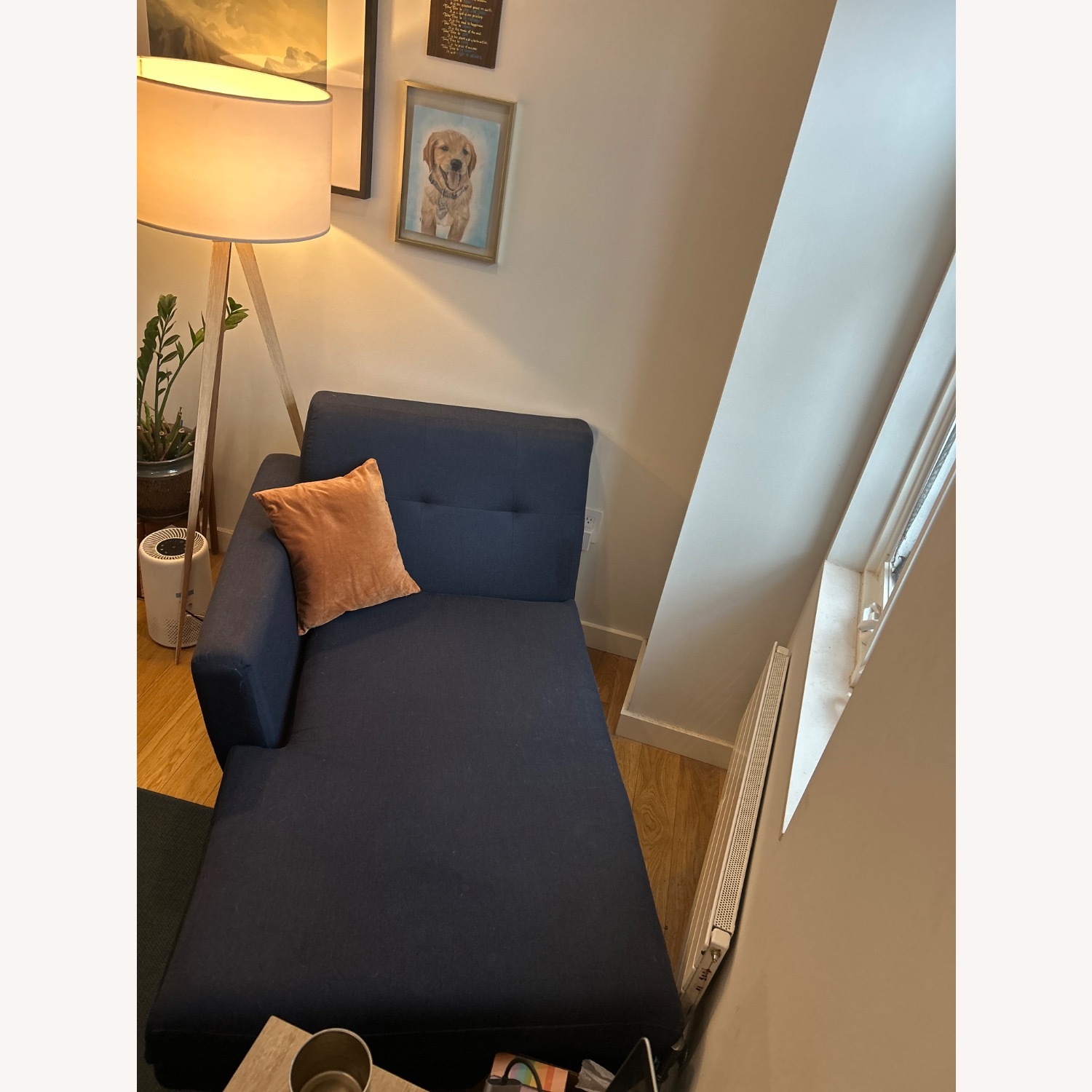 Joybird Hughes Mid-Century Modern Chaise - image-3