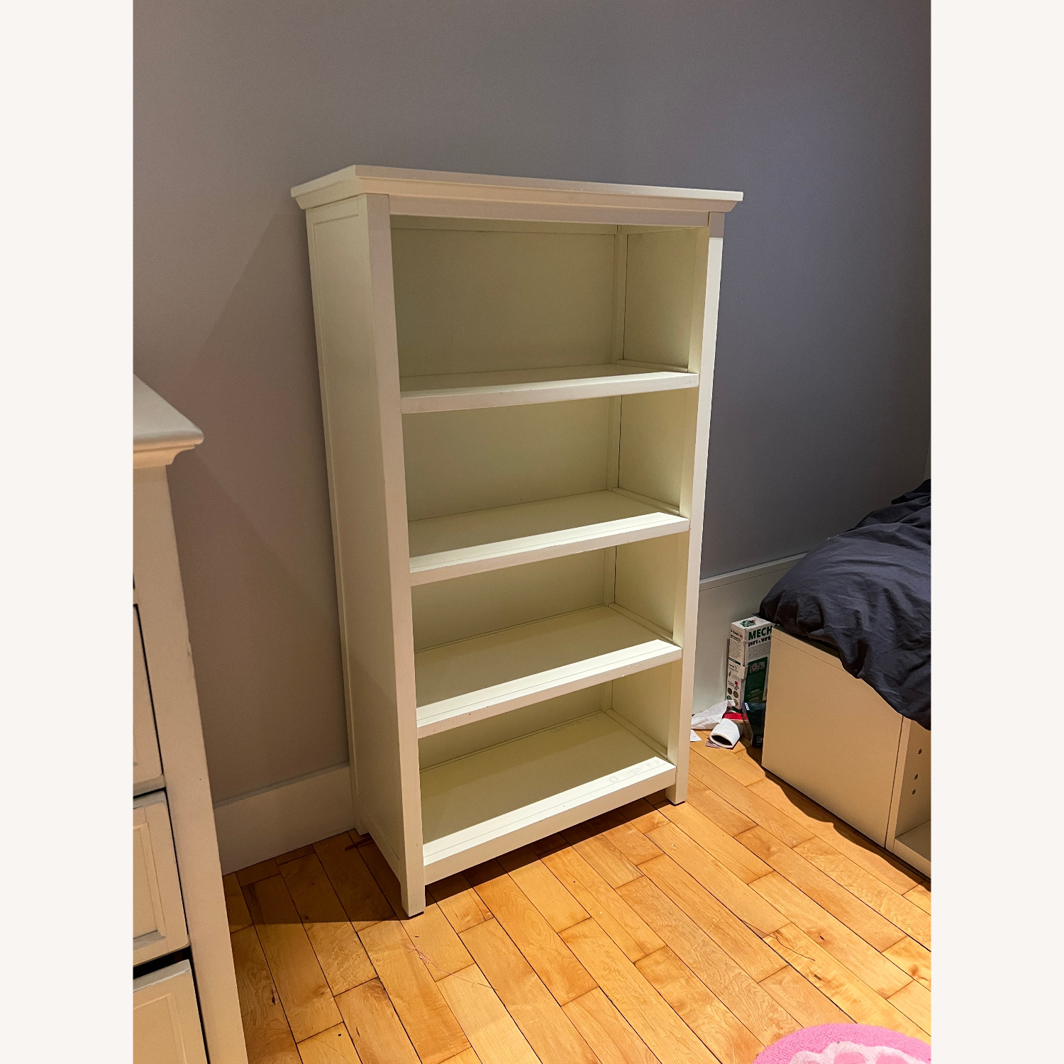 Pottery Barn White Cameron Bookcase - image-1