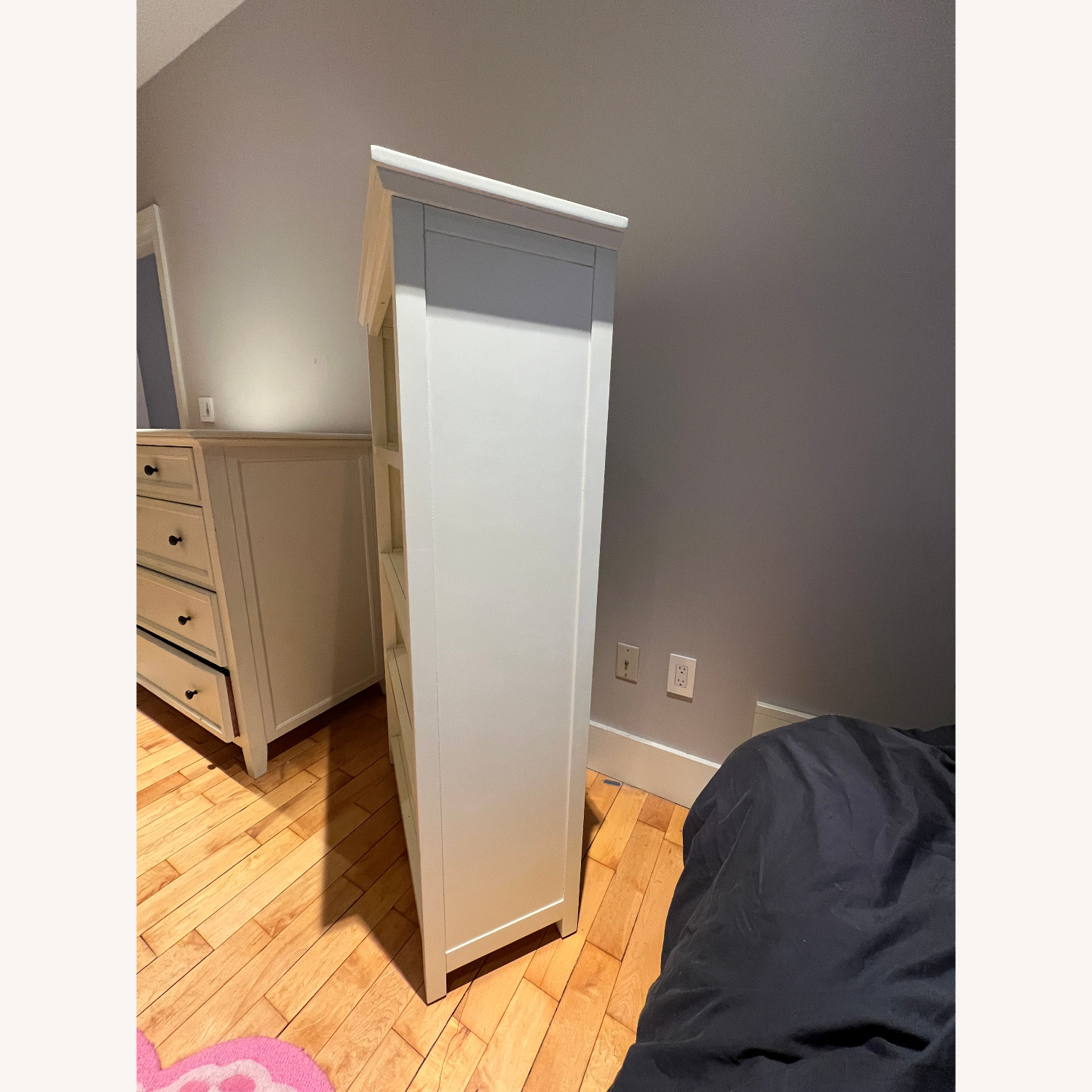 Pottery Barn White Cameron Bookcase - image-5