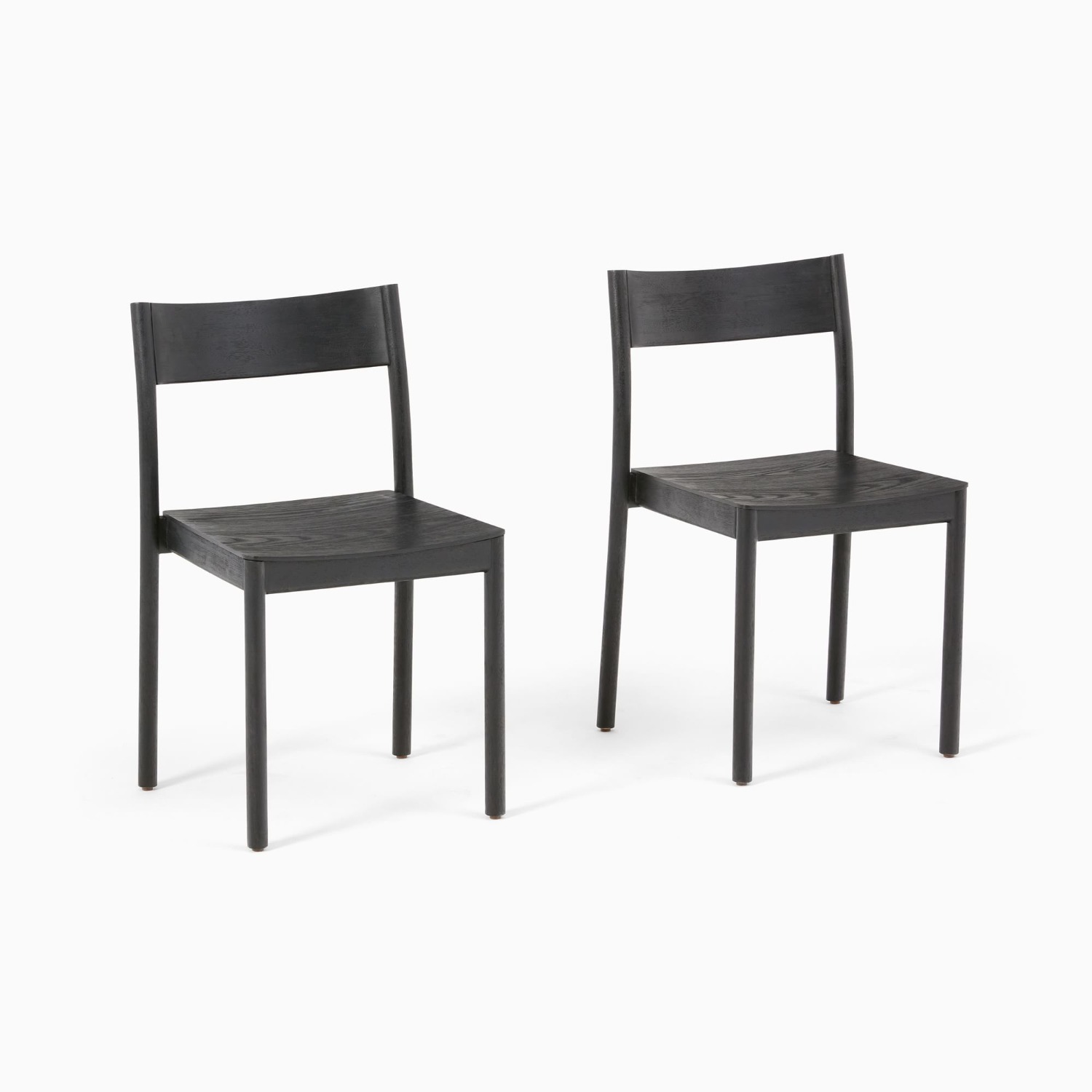 West Elm Berkshire Stacking Dining Chair(Set of 2) - image-4