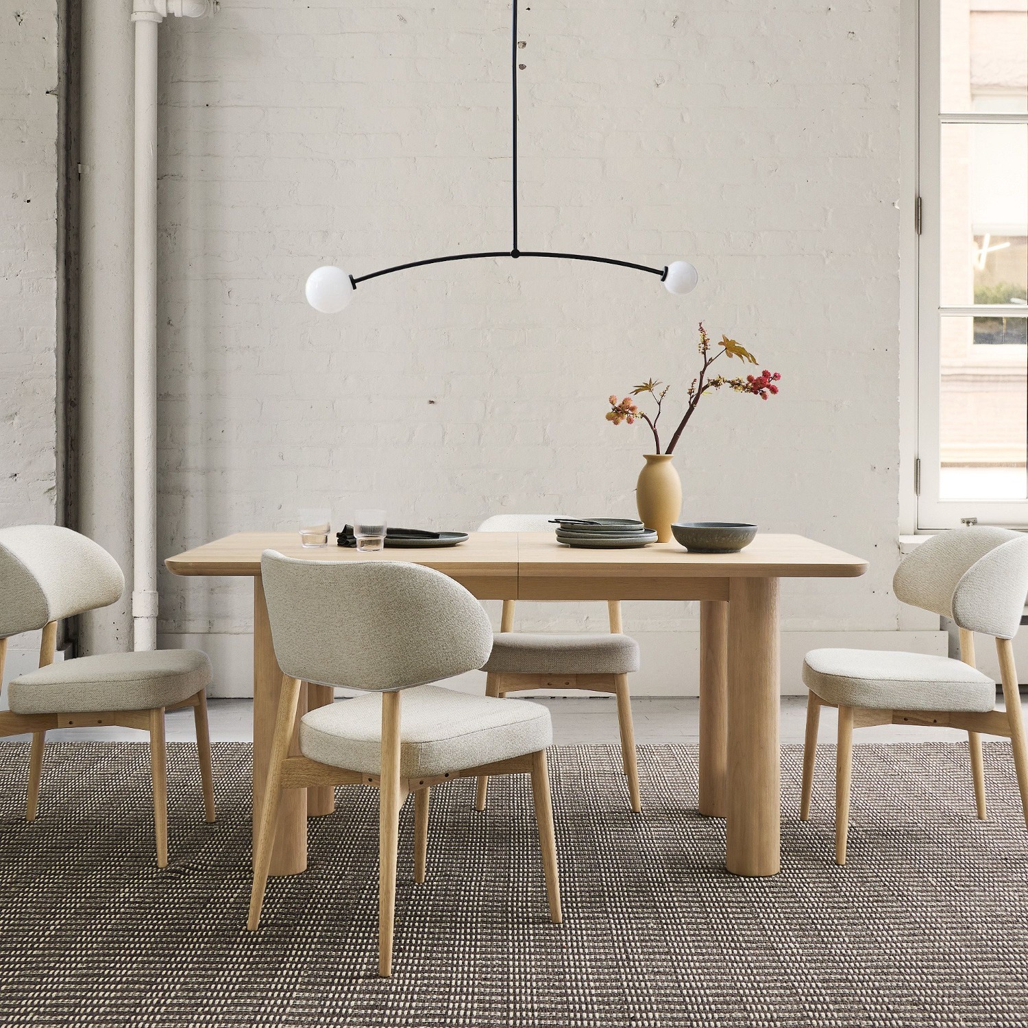 West Elm Branton Expandable Dining Table  - image-3
