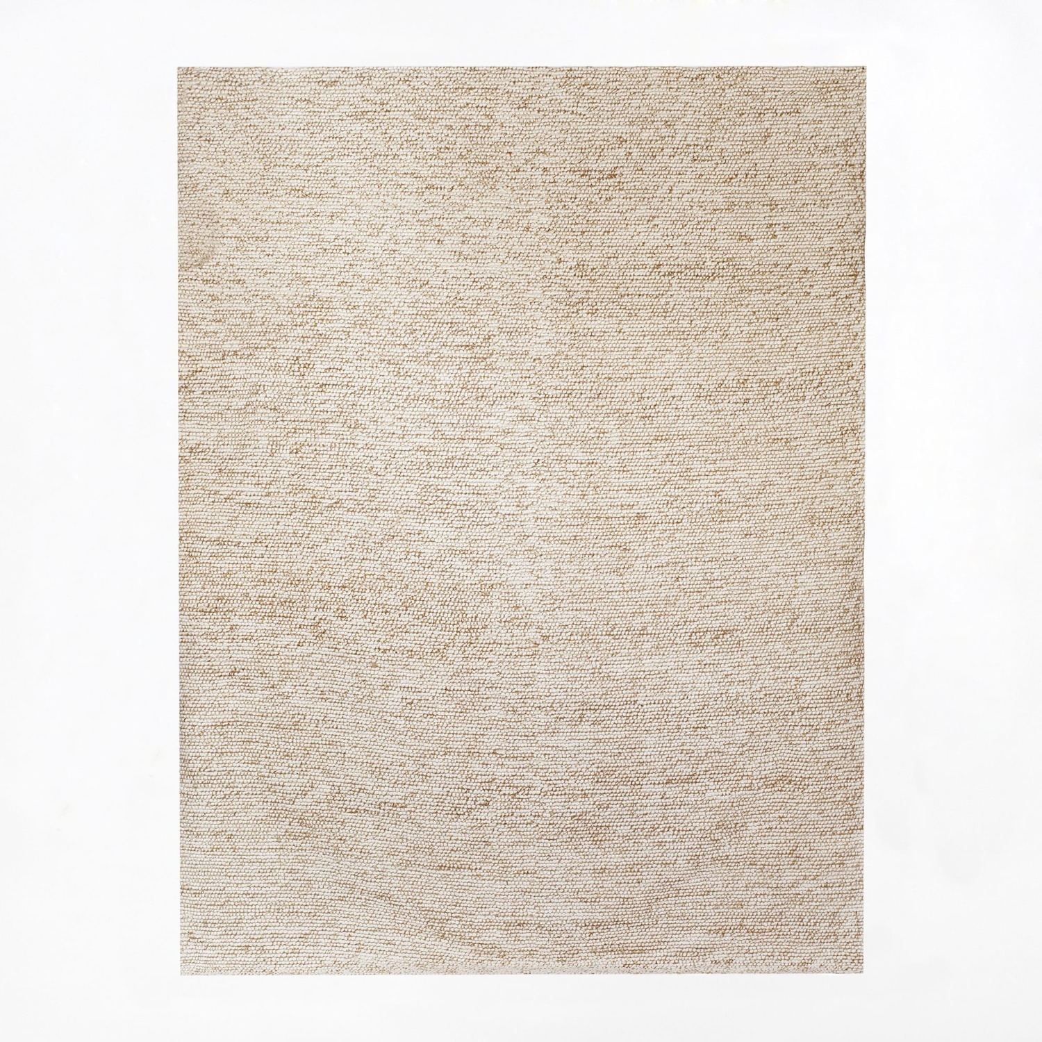 West Elm Mini Pebble Wool Jute Rug 5X8 - image-4