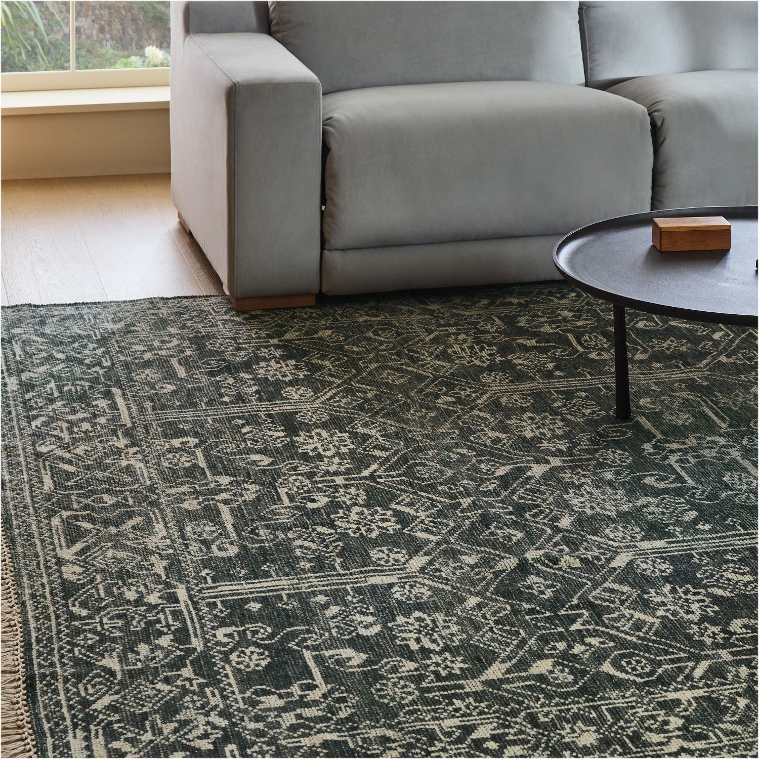West Elm Athena Reversible Persian Rug 5X8 - image-5