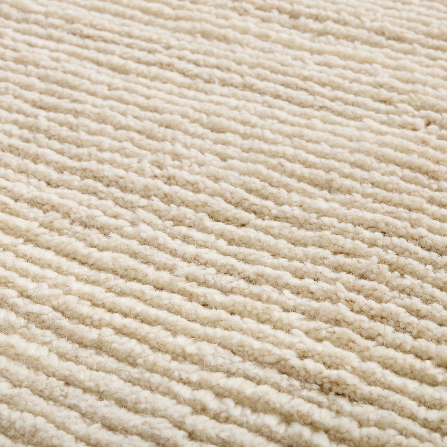 West Elm Abstract Line Shag Wool Rug 5X8 - image-14