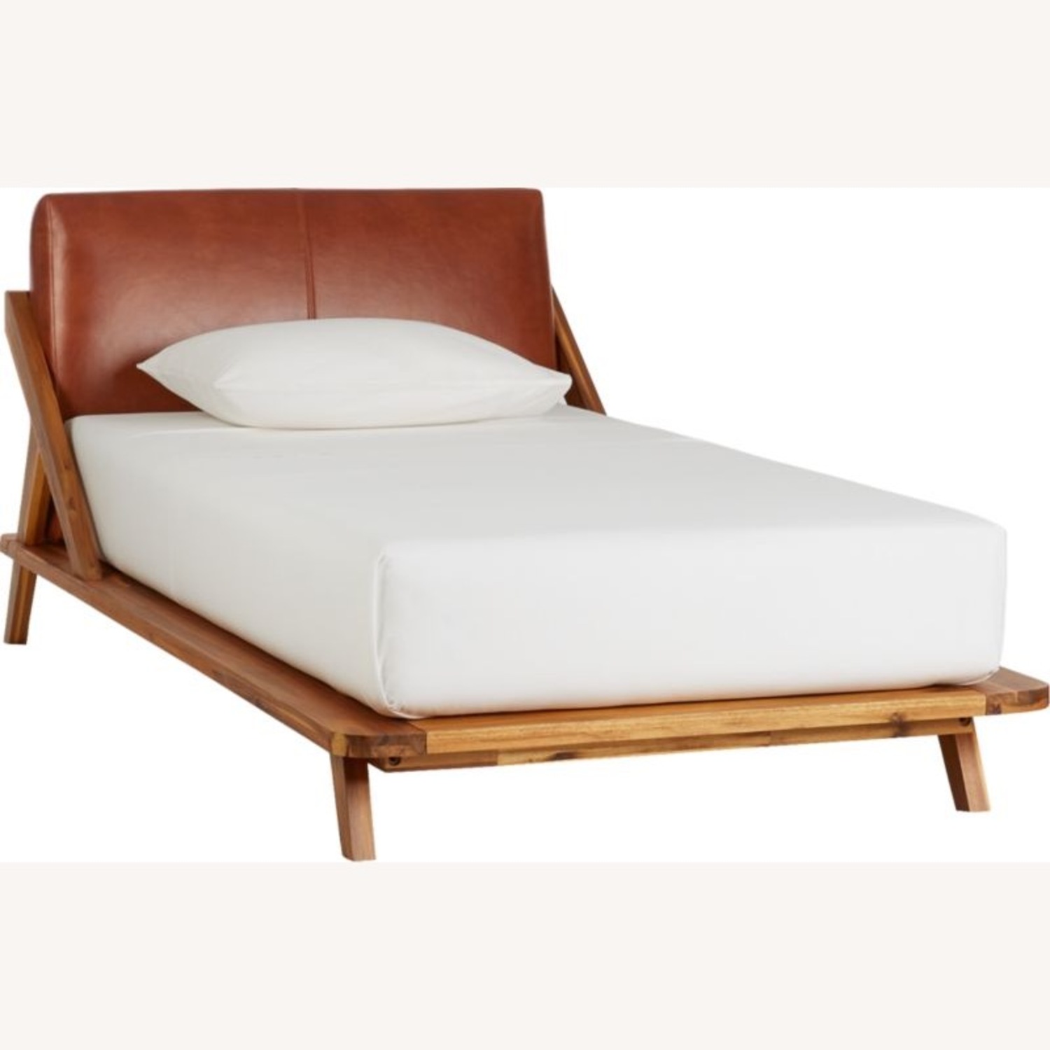CB2 Drommen Acacia Queen Size Bed - image-2