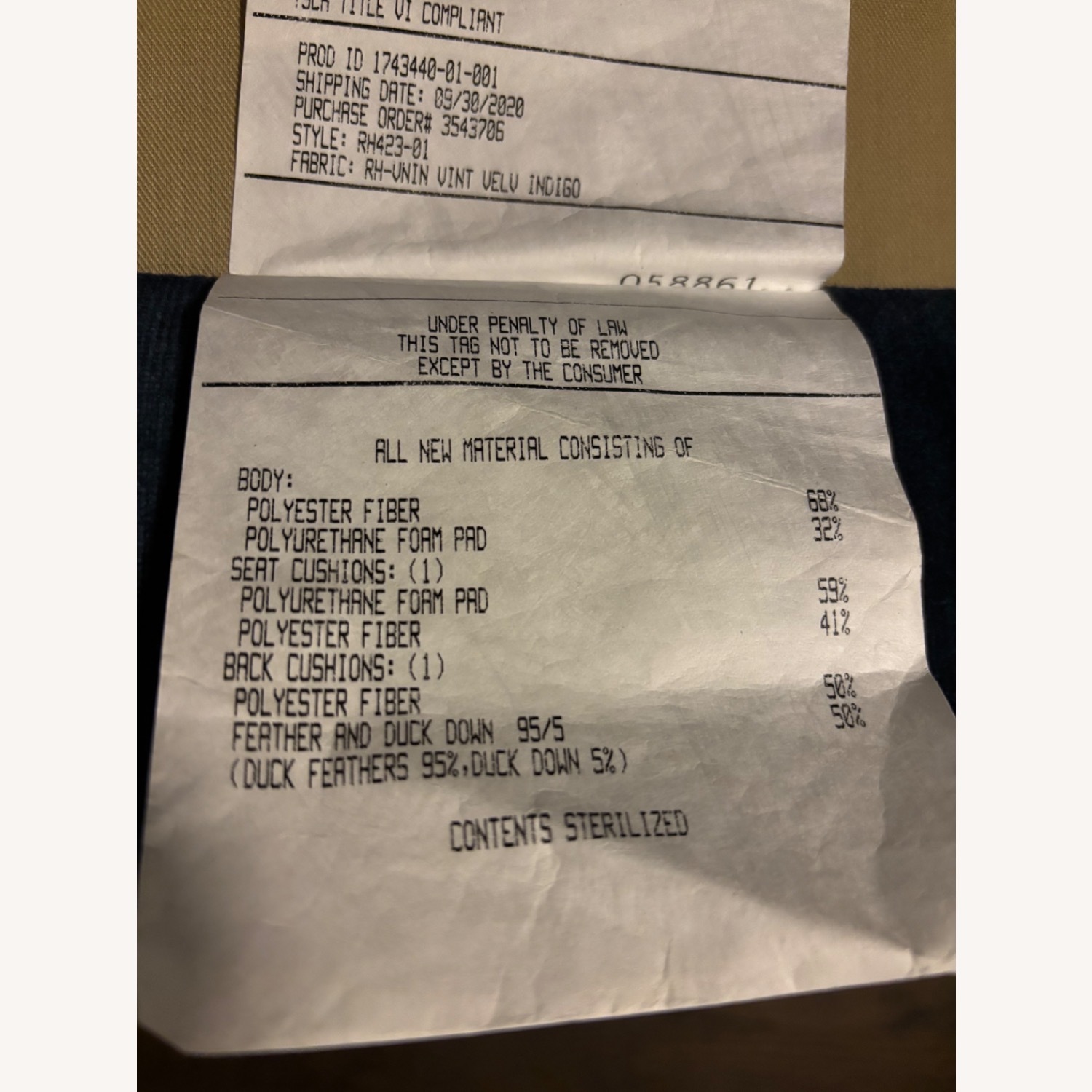 Restoration Hardware Accent Chair - image-5