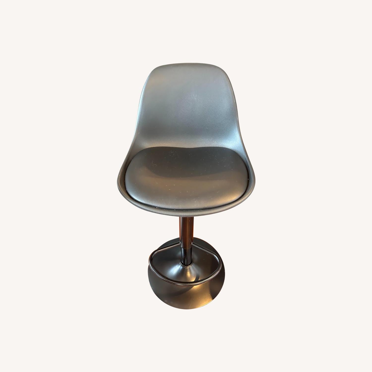 Black Adjustable Bar stools - image-0