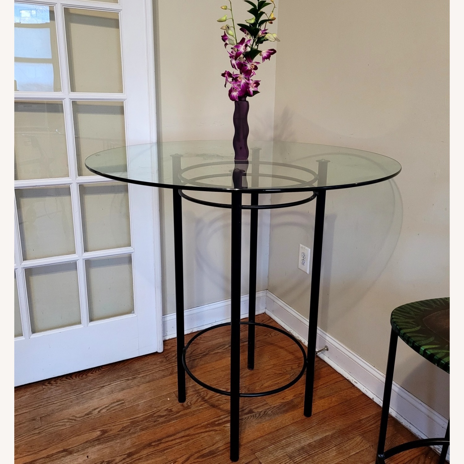 6 Hand Designed Bar Seats + Bar Table - image-4