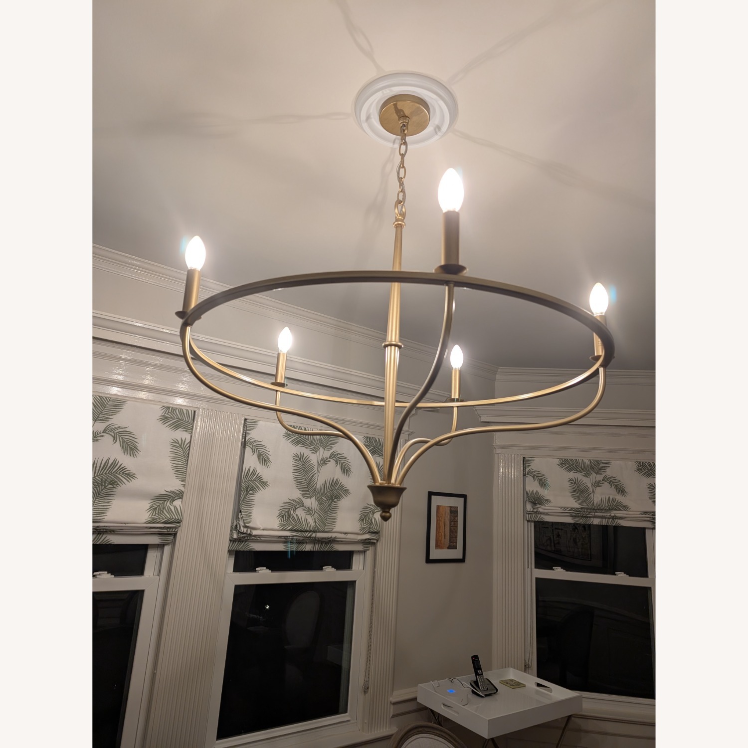 Arhaus Rosalind Brass Chandelier - image-2