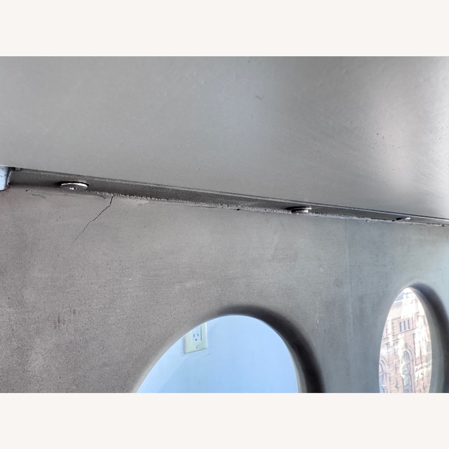 CB2 Otto Grey Concrete Desk - image-4