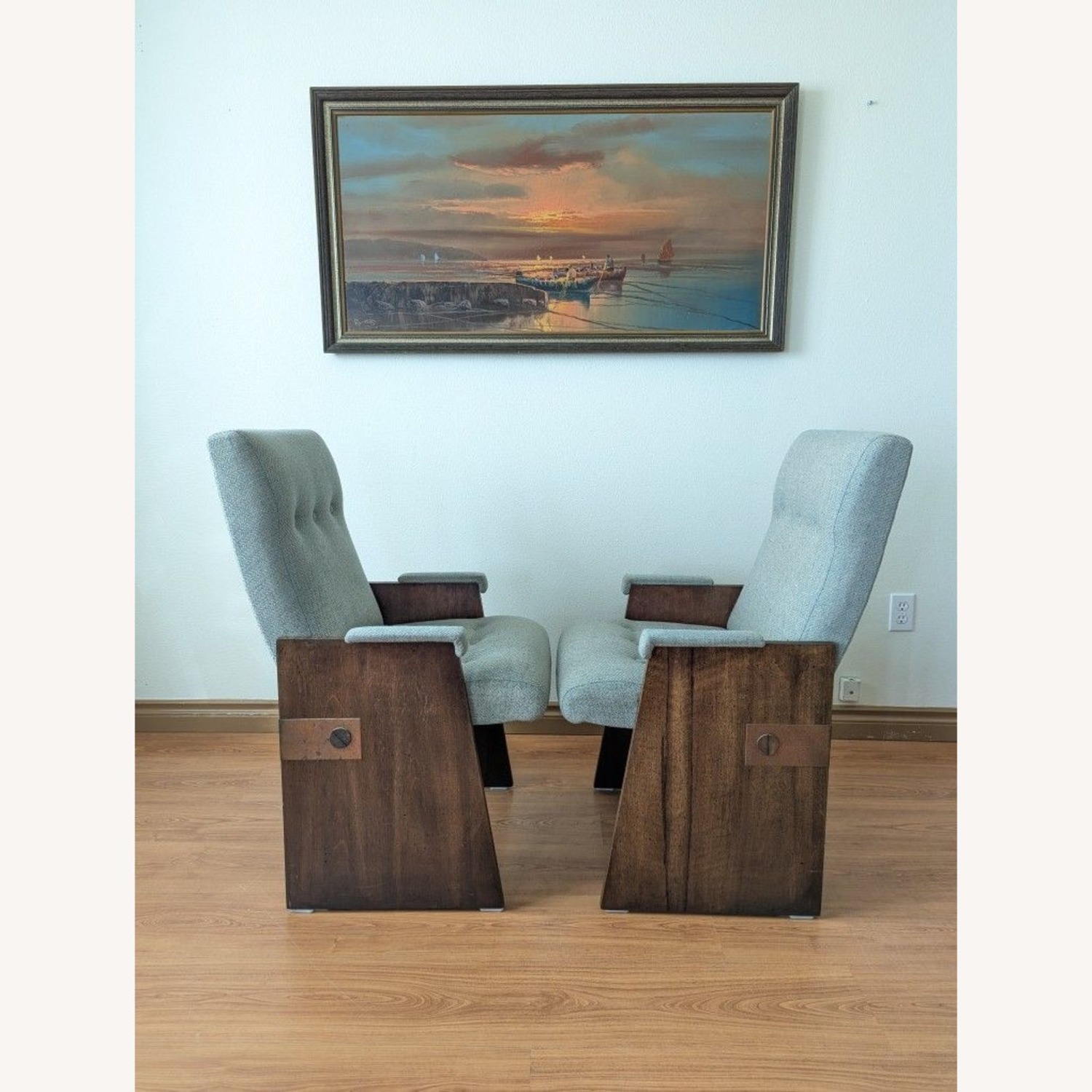 MCM Brutalist 6 Staccato Dining Chairs Lane - image-3