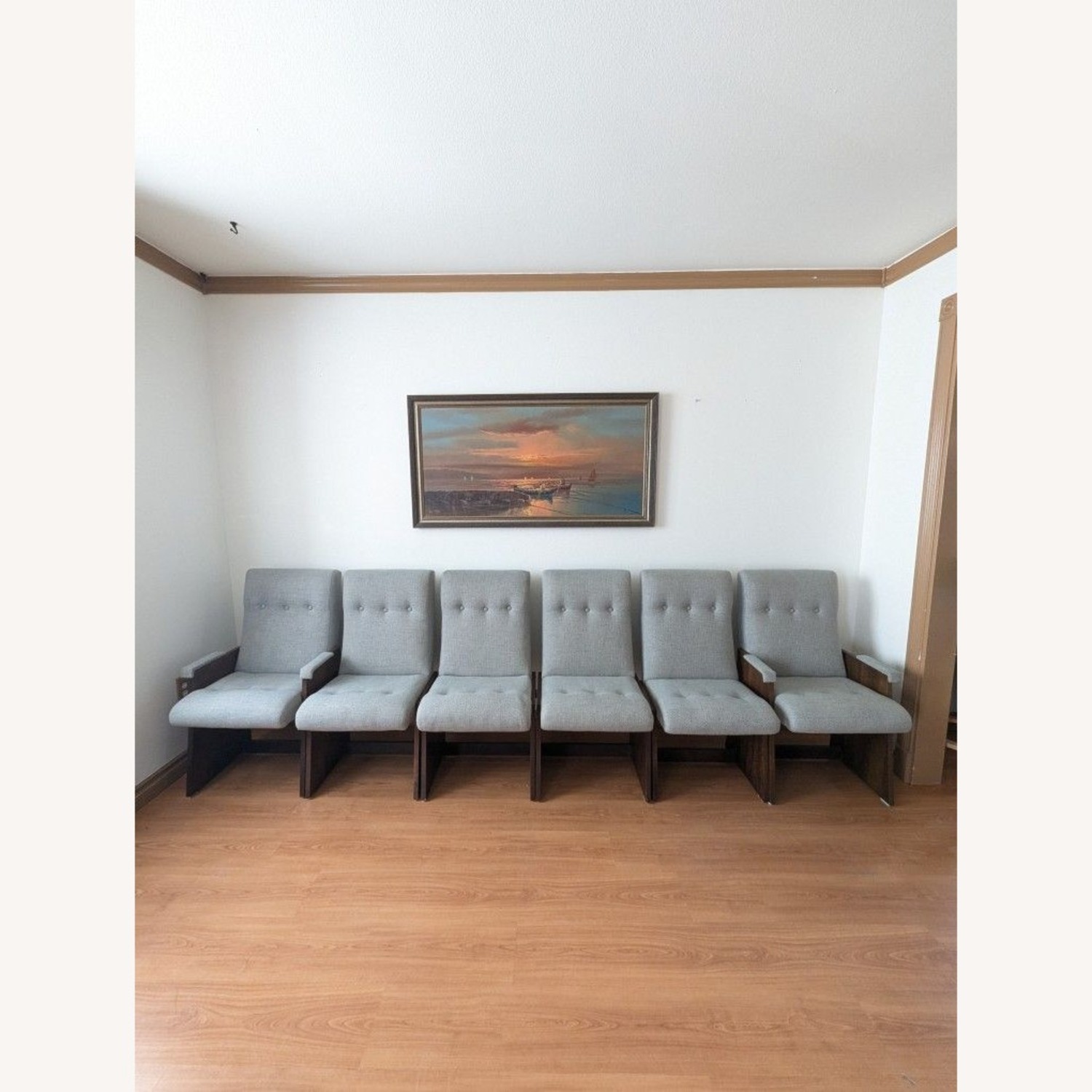 MCM Brutalist 6 Staccato Dining Chairs Lane - image-5