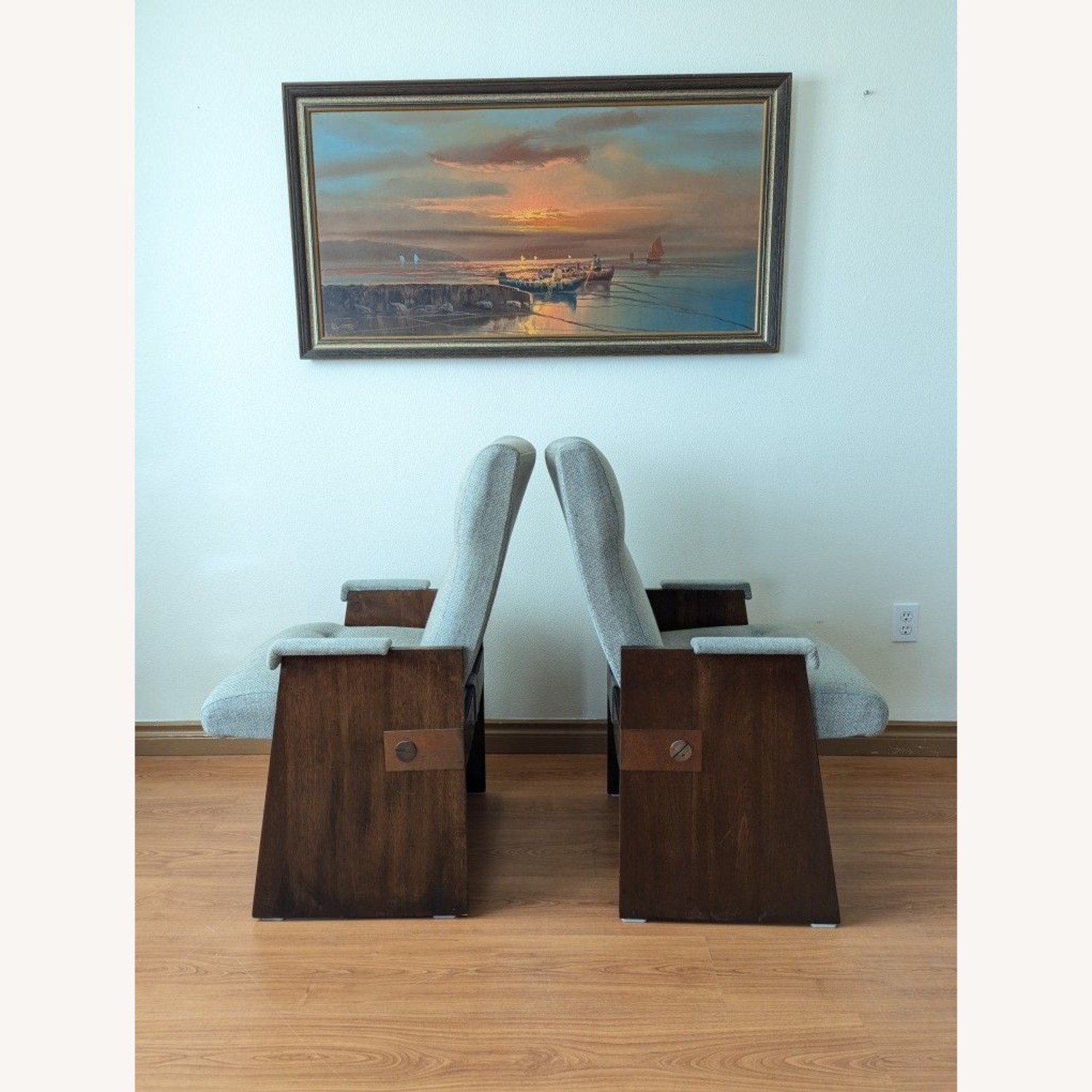 MCM Brutalist 6 Staccato Dining Chairs Lane - image-1