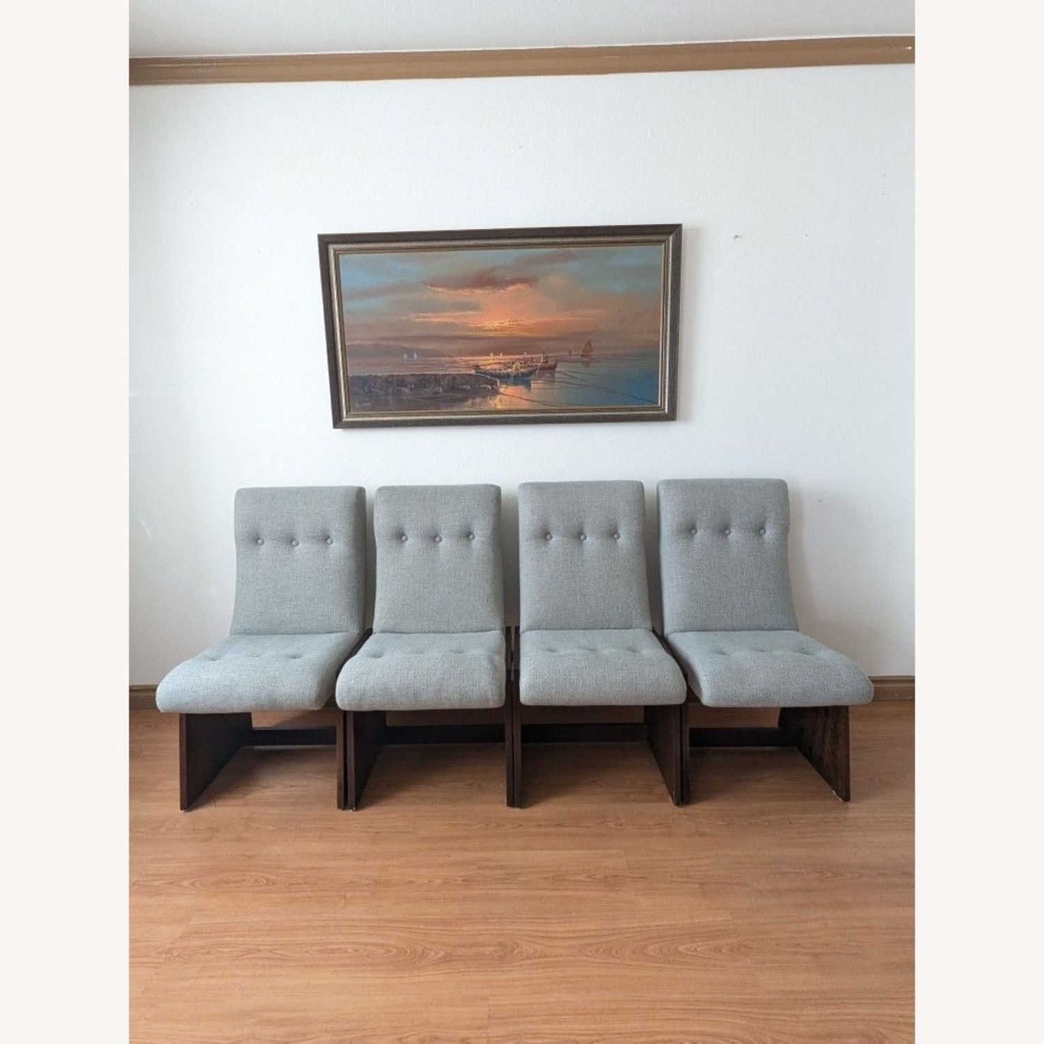 MCM Brutalist 6 Staccato Dining Chairs Lane - image-6