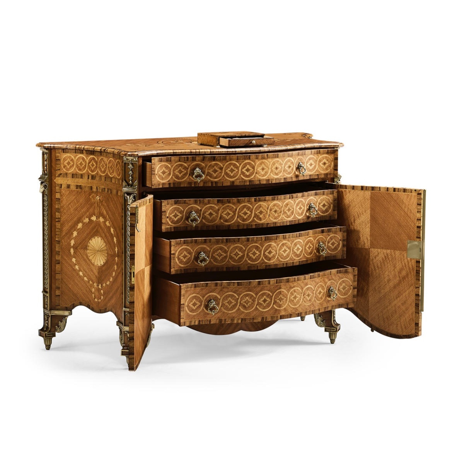 Jonathan Charles Chippendale Chest of Drawers - image-0
