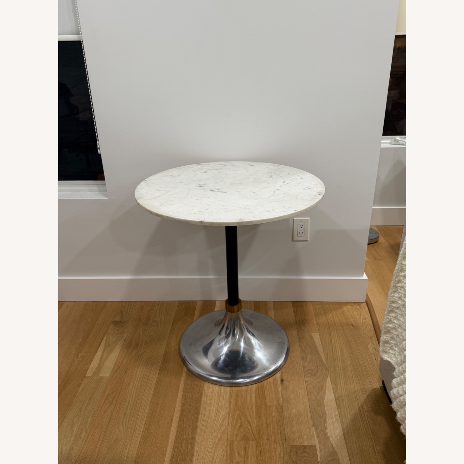 CB2 Hackney Marble Dining Bistro Table  - image-7