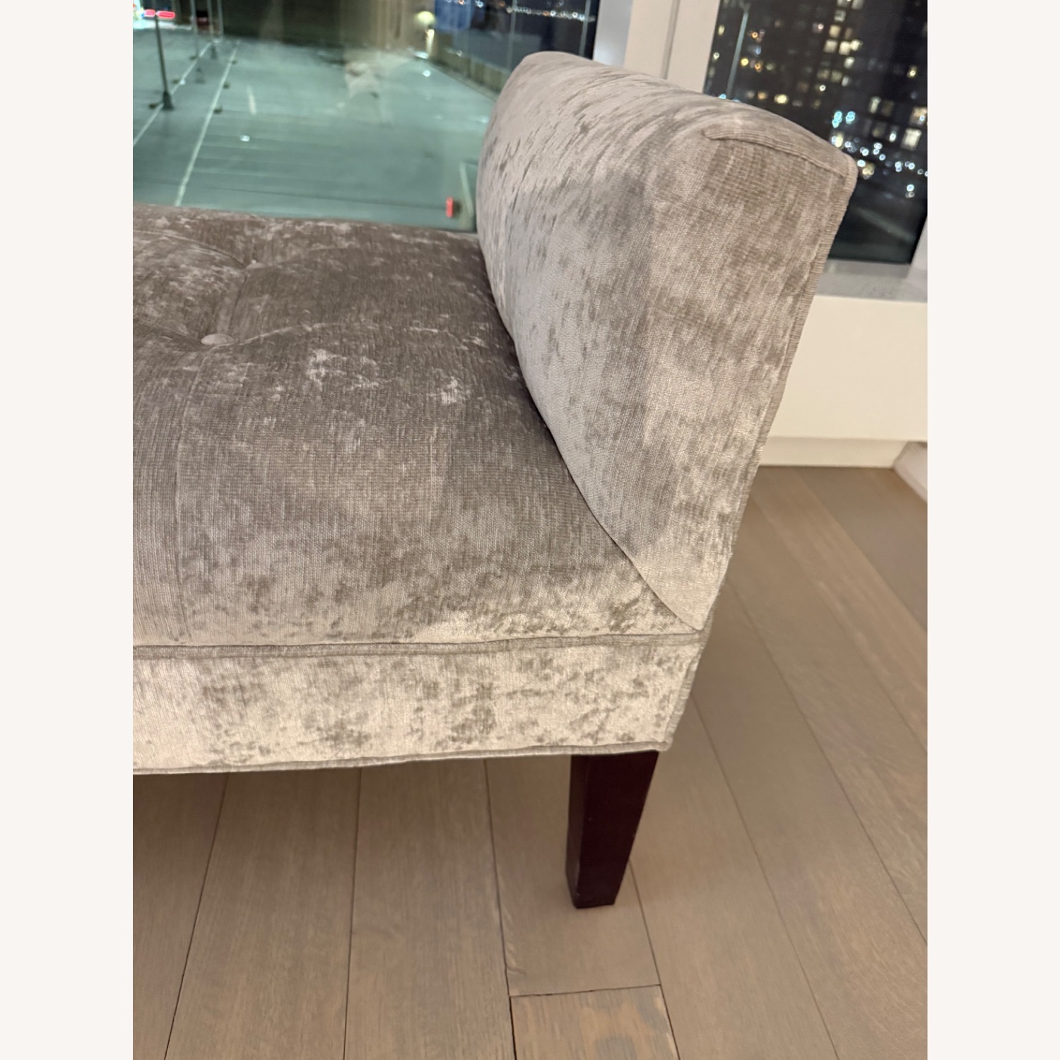 Gray Ottoman - image-2