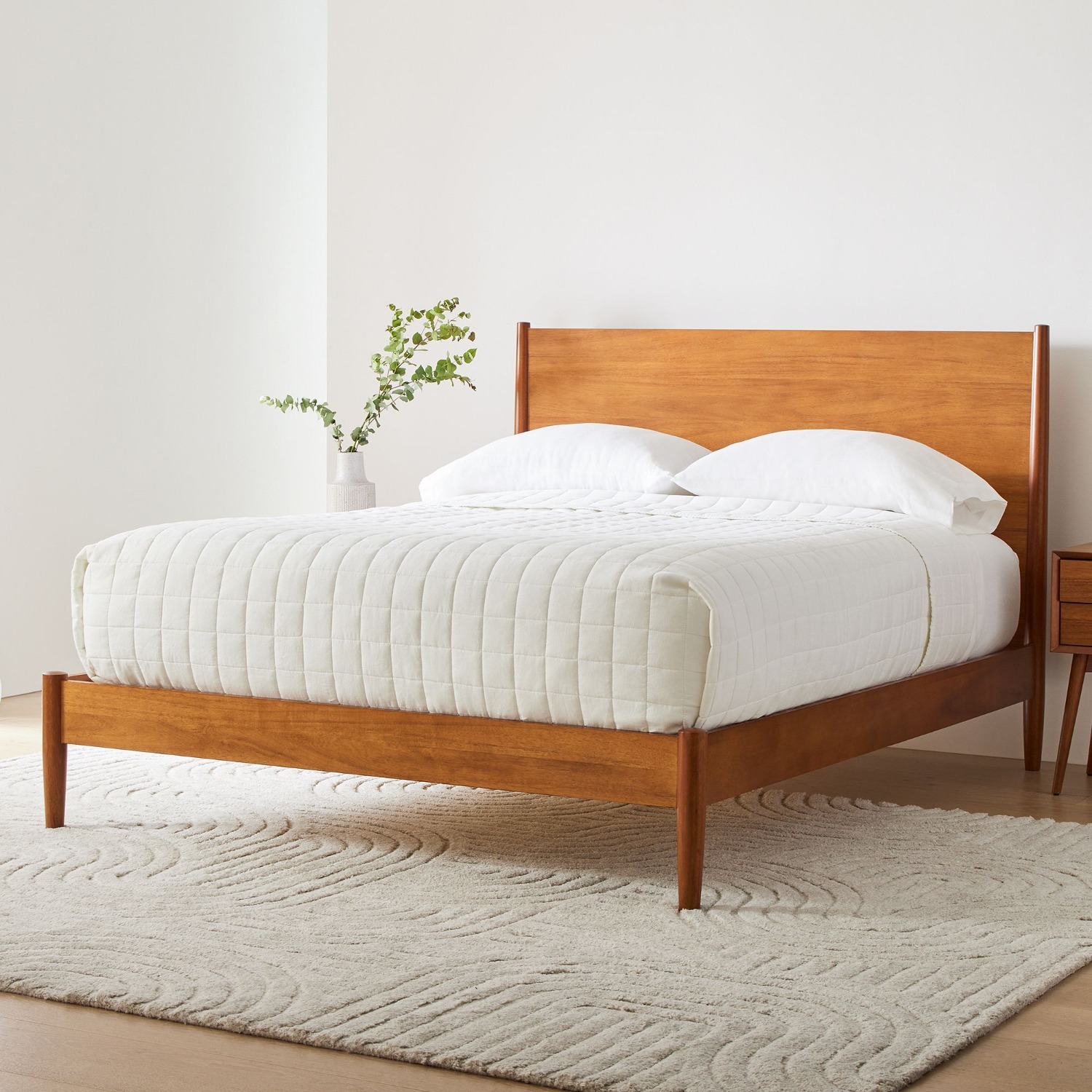 West Elm Mid-Century Bed - image-4