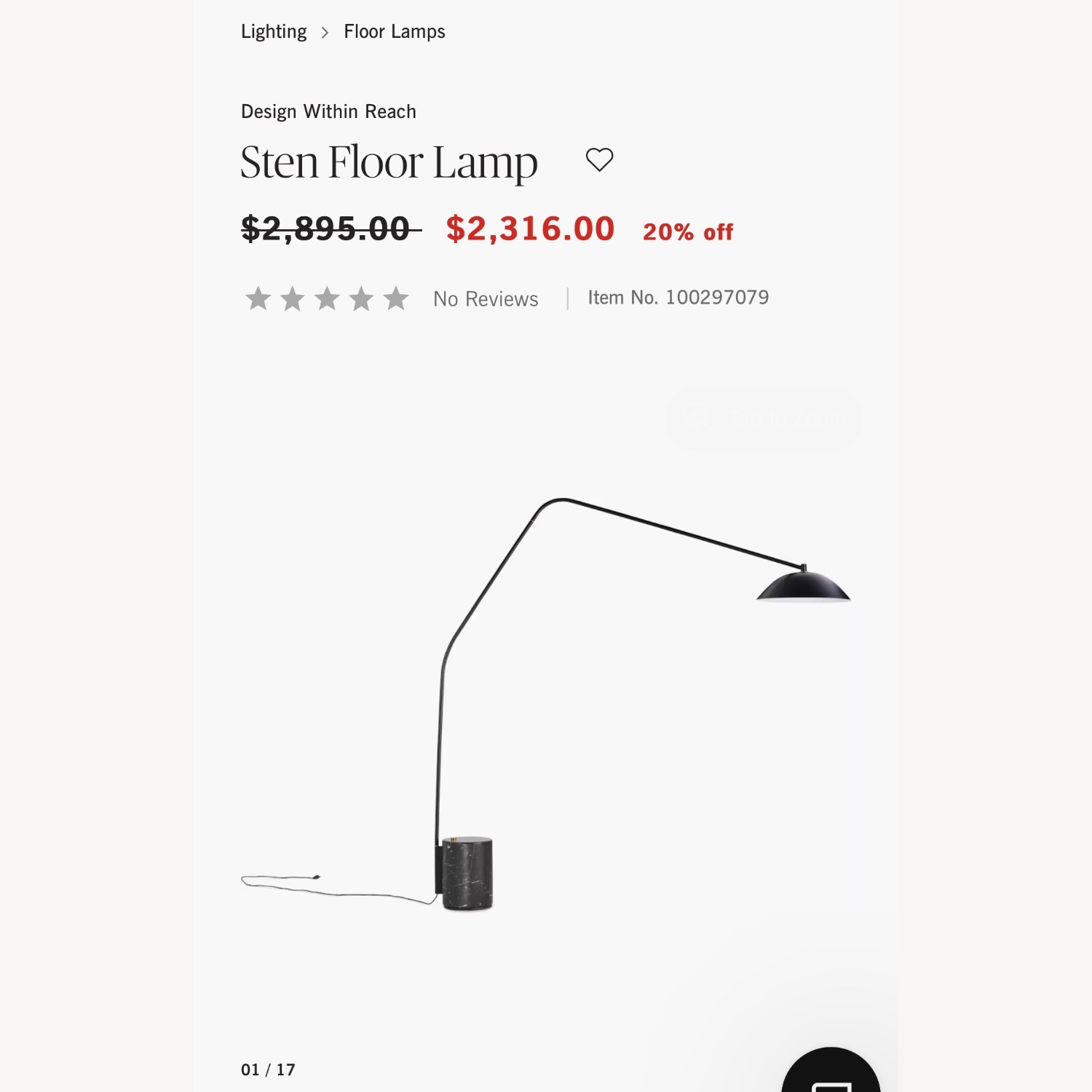 Design Within Reach Sten Floor Lamp - image-1