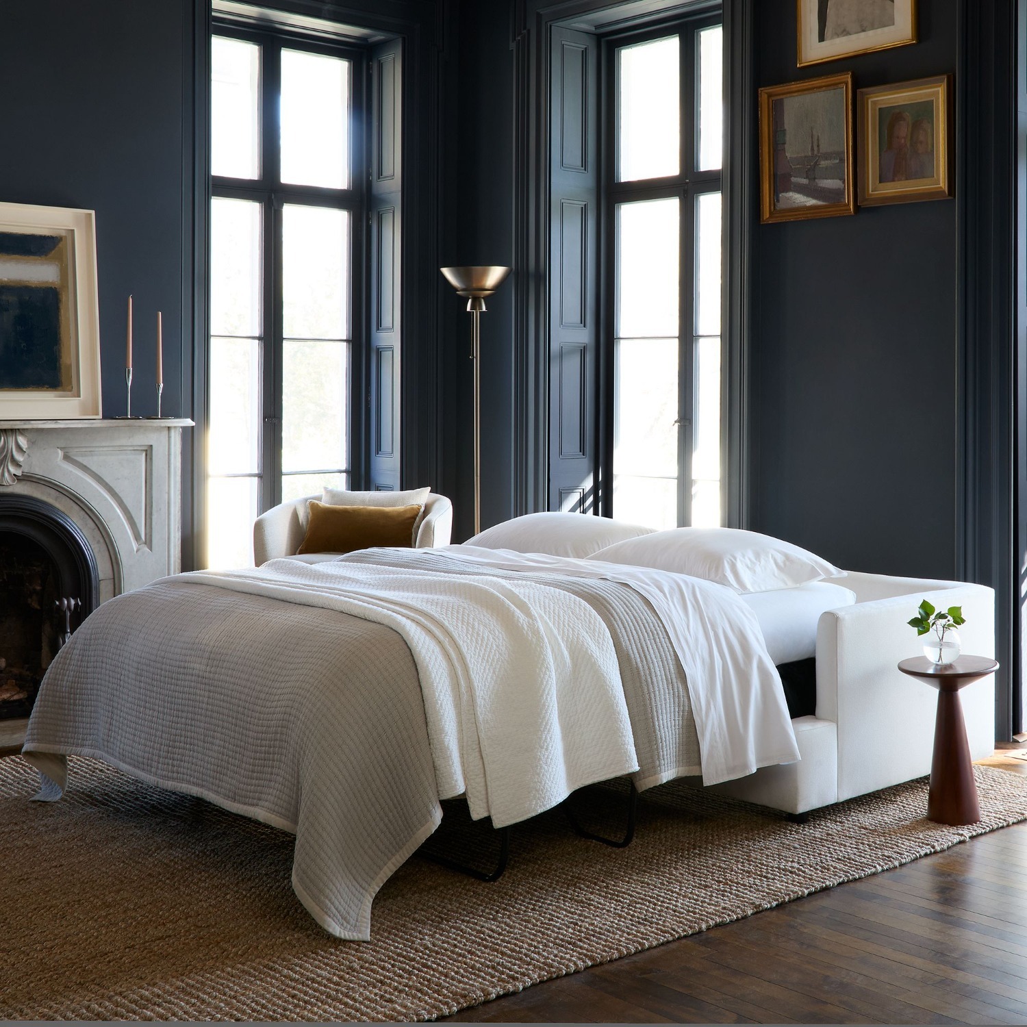 West Elm Haven Queen Sleeper Sofa (79") - image-1