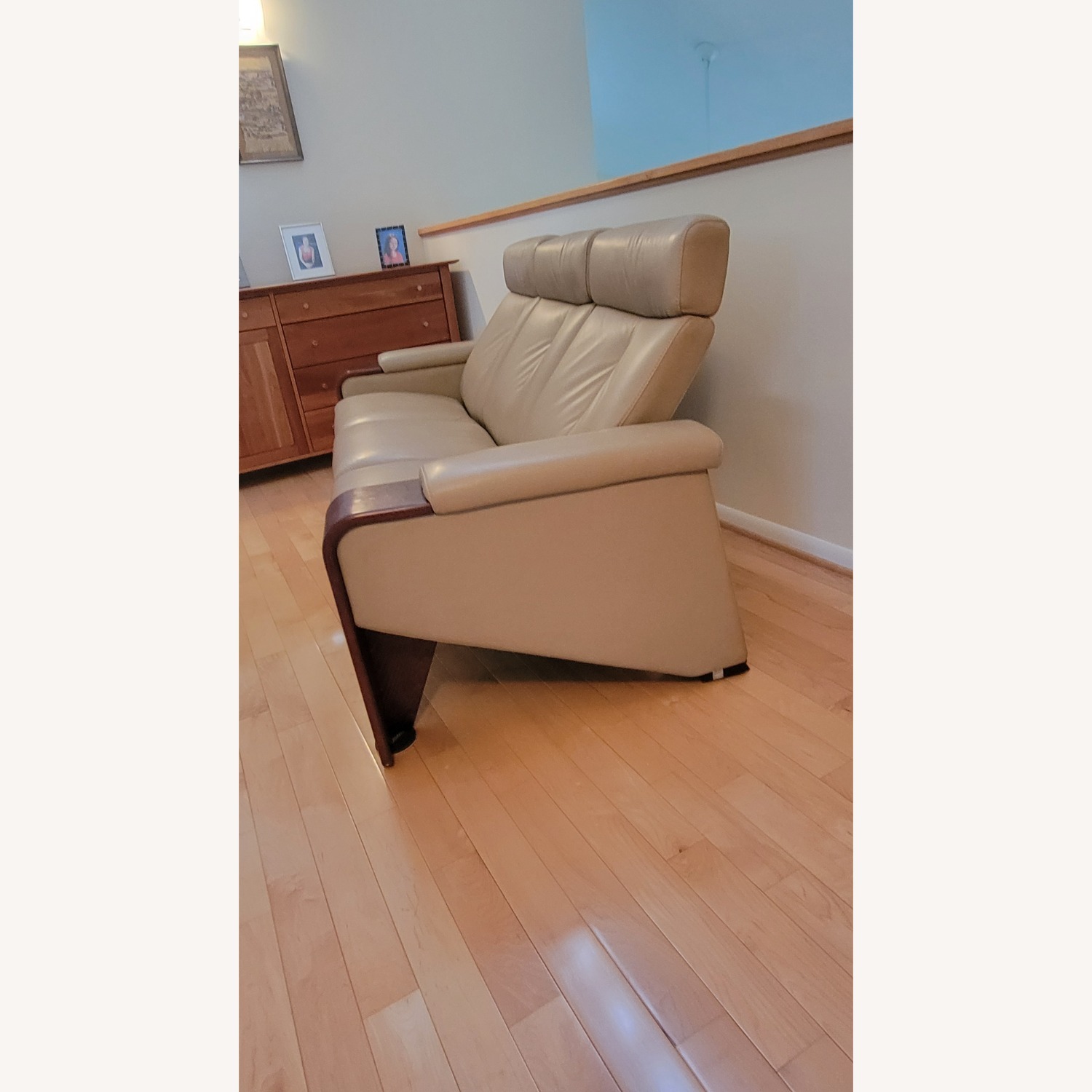 Ekornes Stressless Leather Couch - image-2