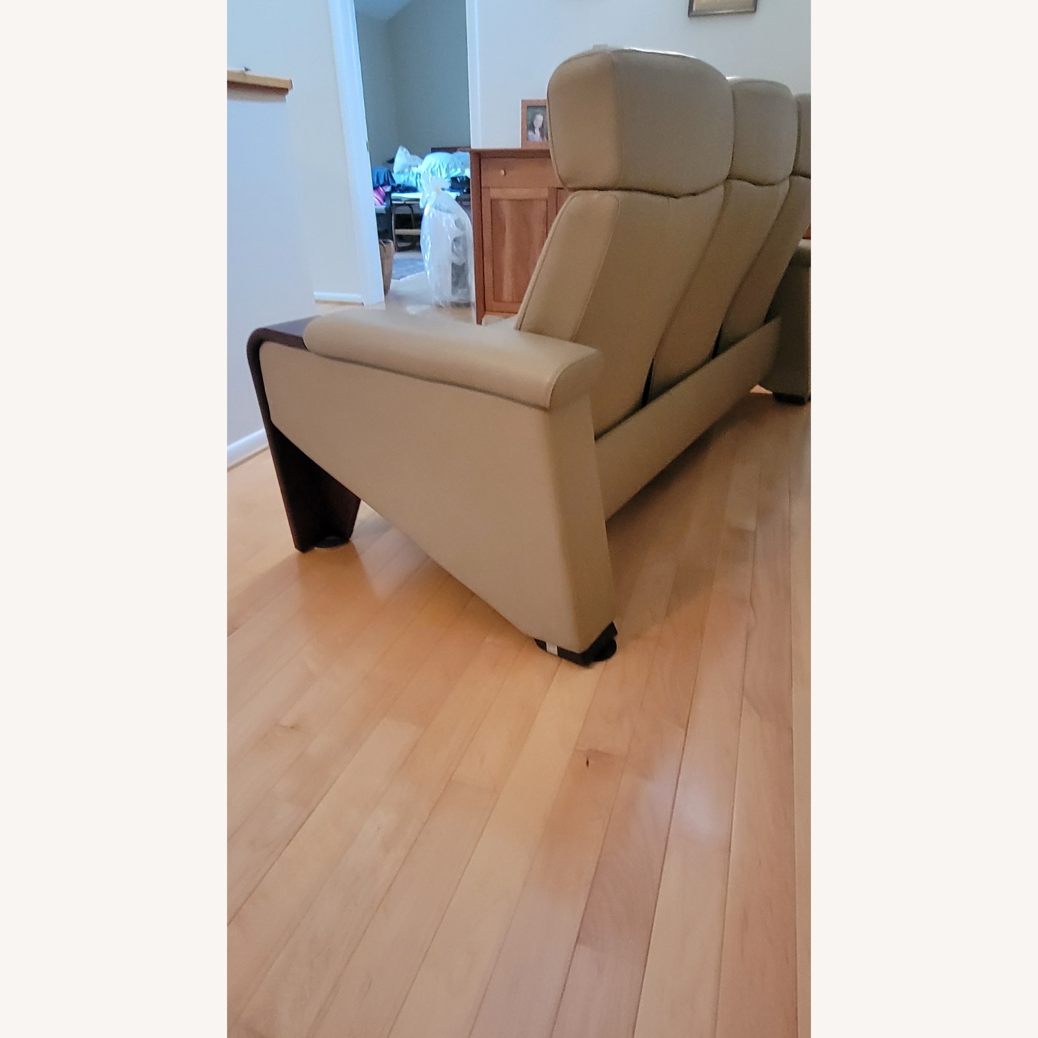 Ekornes Stressless Leather Couch - image-3