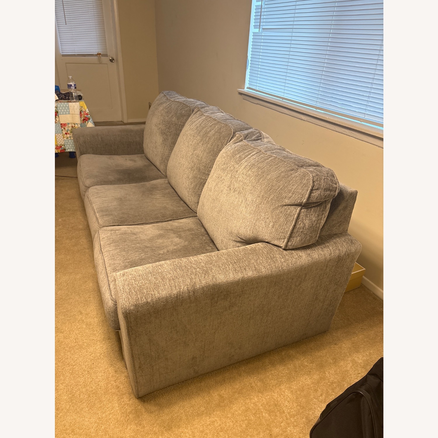 Dove Gray 3 Seater Sofa - AptDeco