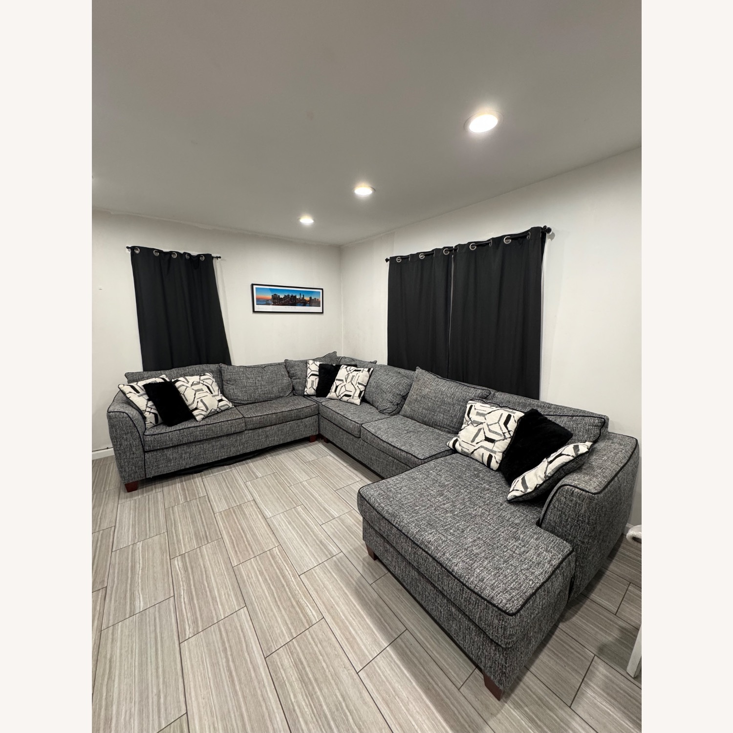 Bob's Discount Sectional Sofa - image-1