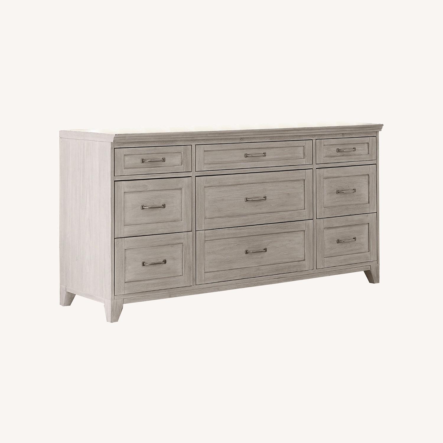 Pottery Barn Hampton Dresser Gray - image-0