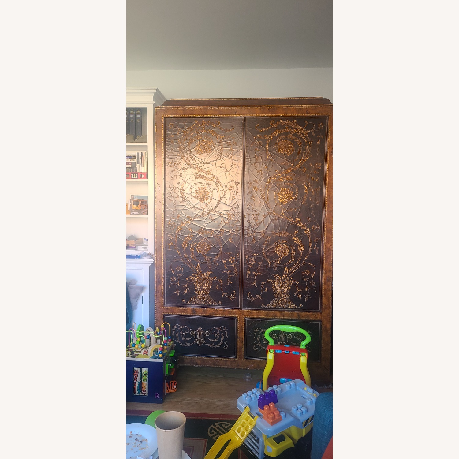 Vintage Regency Maitland Smith Armoire - image-2