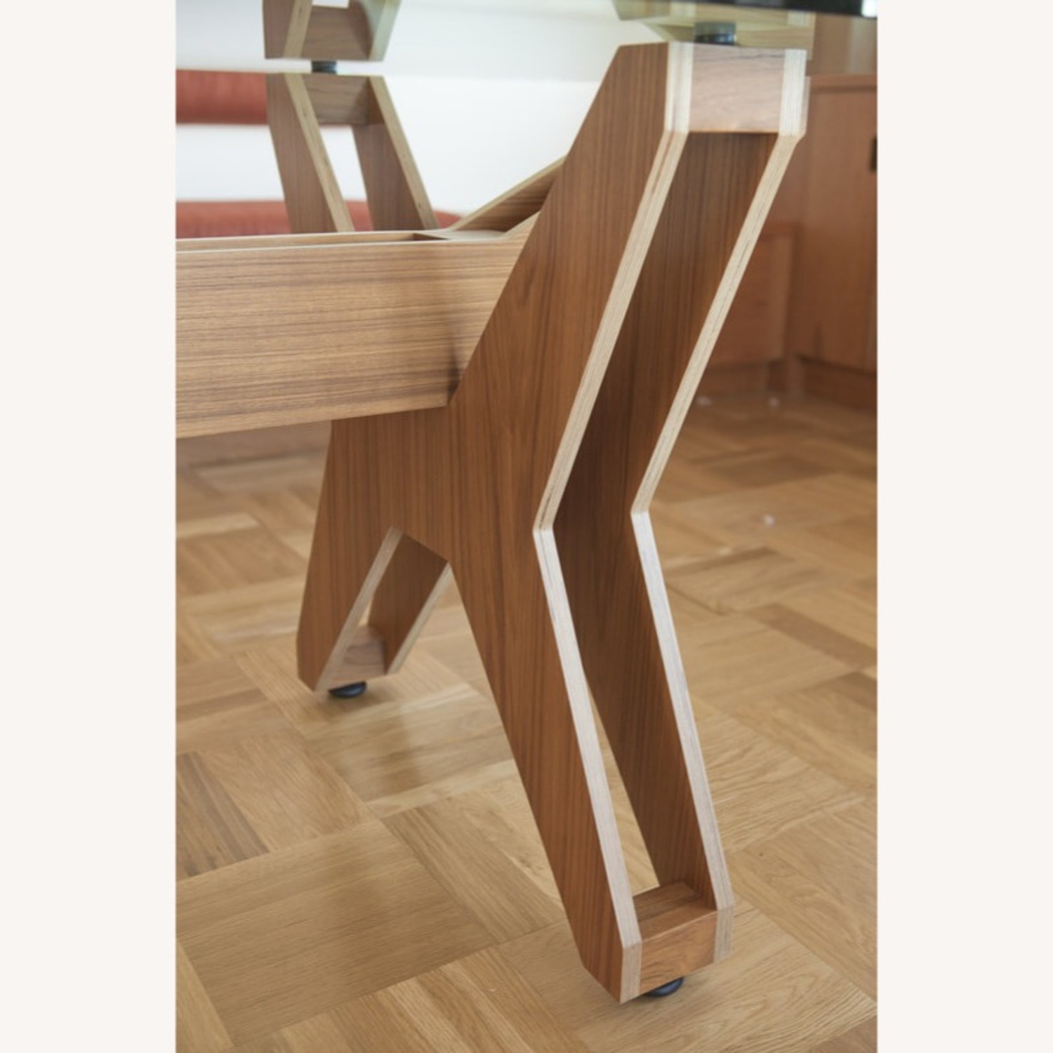 Robert Marino Architects Glass Topped Dining Table - image-4