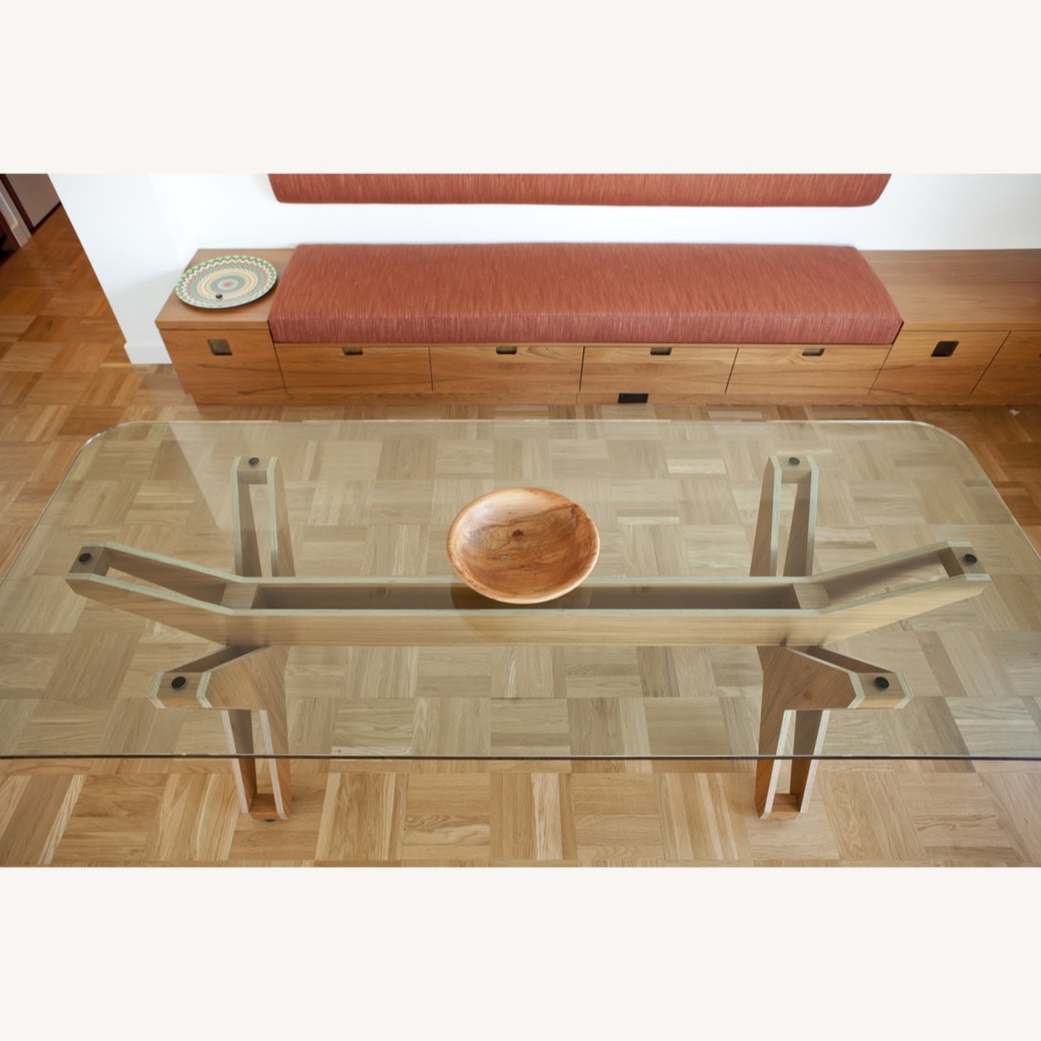 Robert Marino Architects Glass Topped Dining Table - image-3