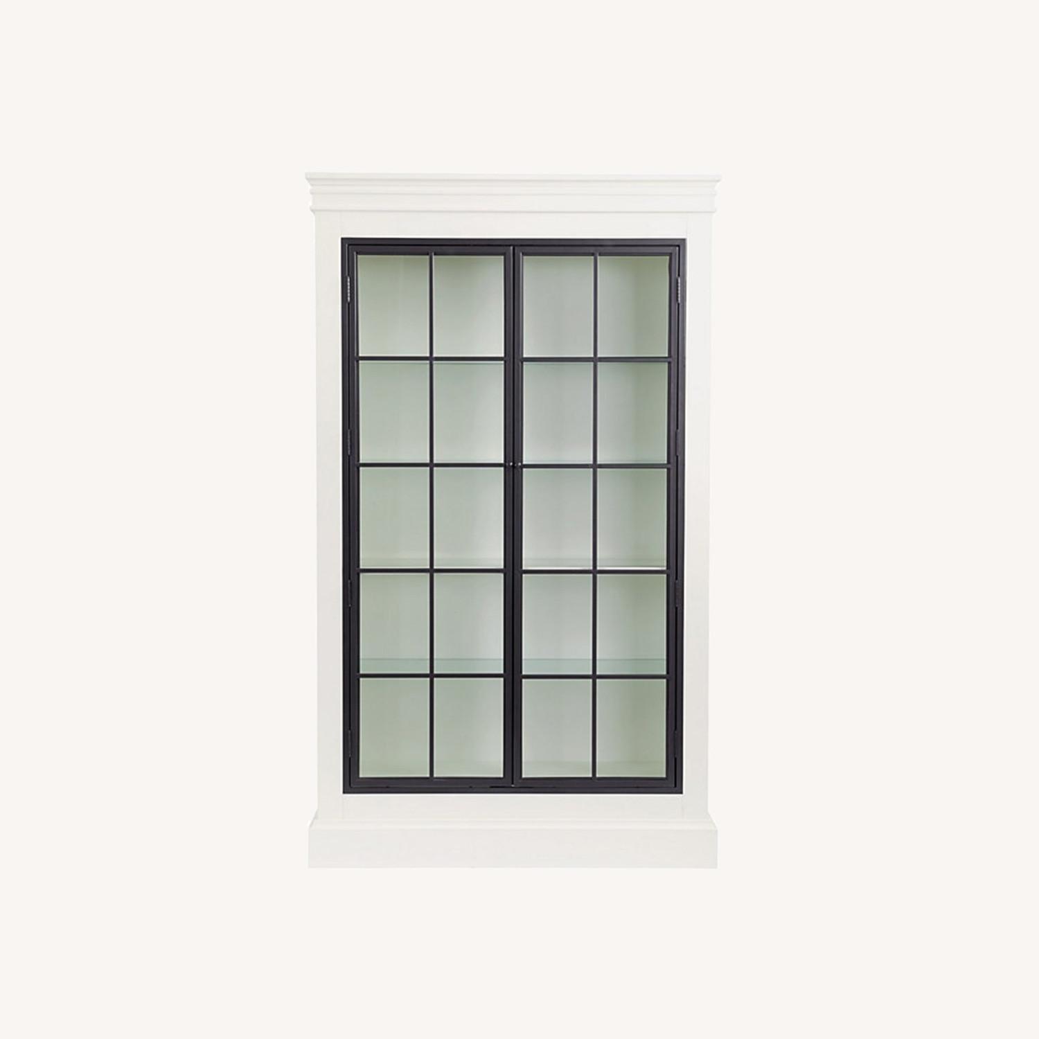 Ballard Delano Glass Door Cabinet - image-0