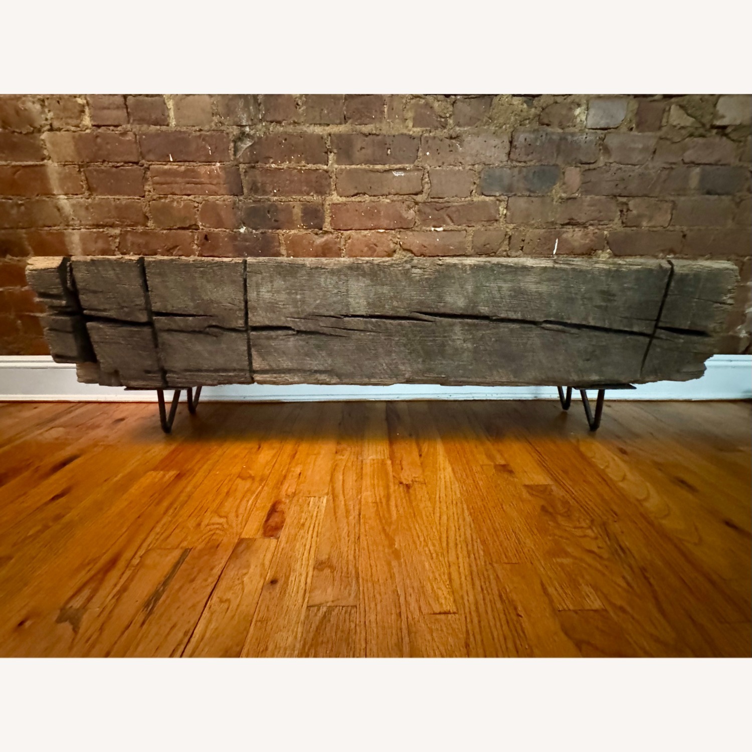 Railroad Tie Bench - image-1