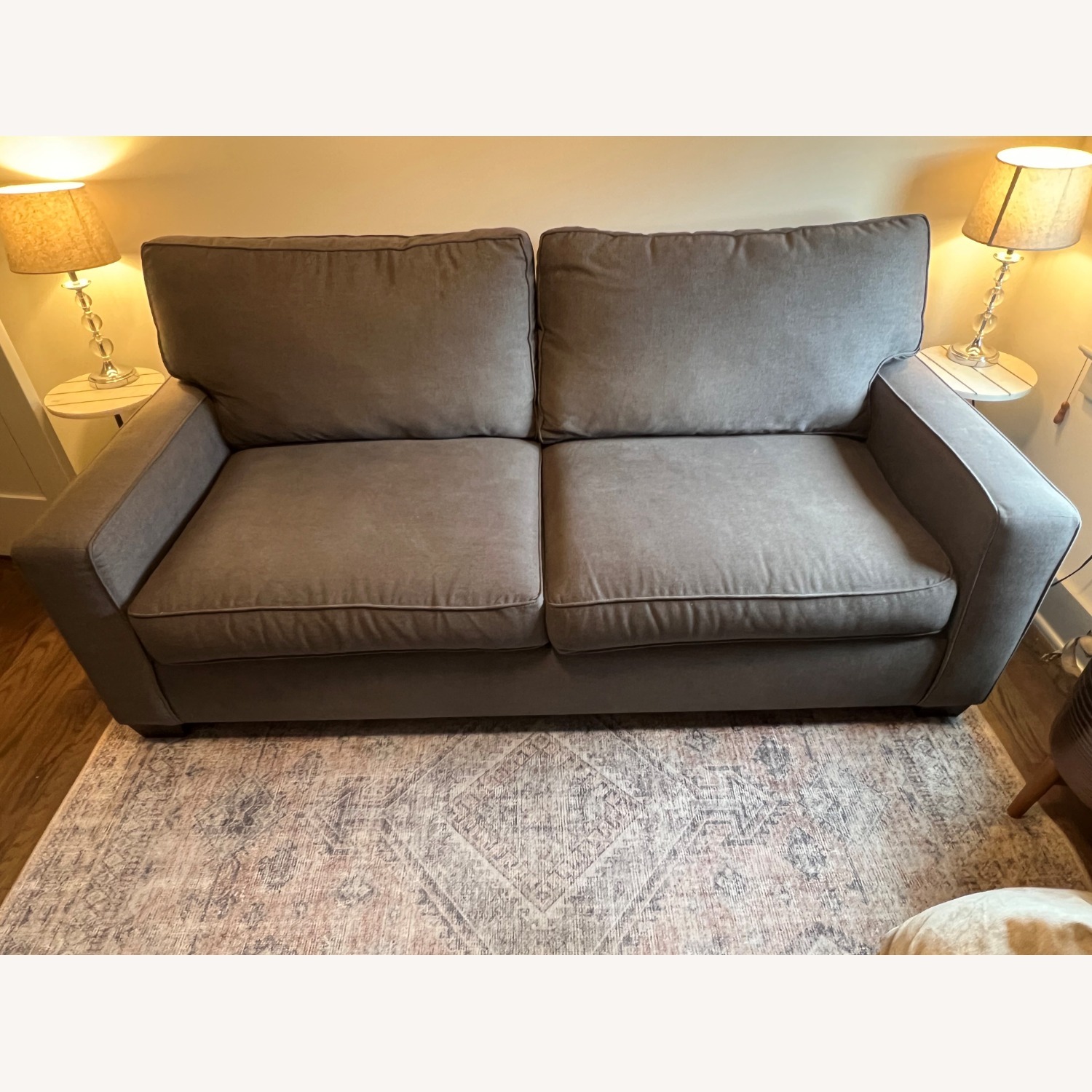 PB Comfort Square Arm Sleeper Sofa - image-1