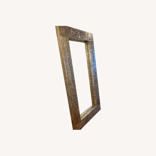 Used Large Floor Mirror with Reclaimed Wood Frame for sale on AptDeco