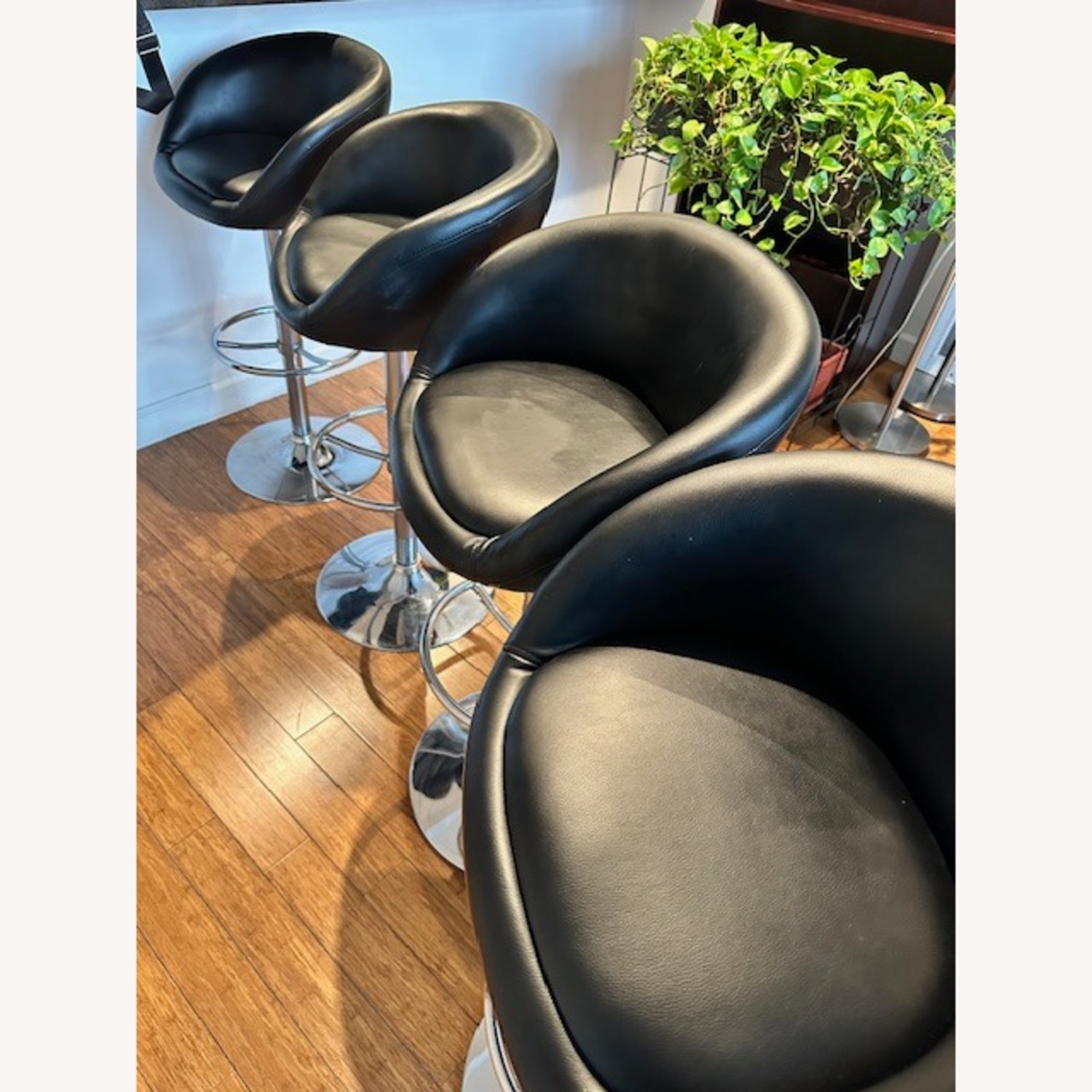 Raymour & Flanigan Trio Bar Stool Set - image-1