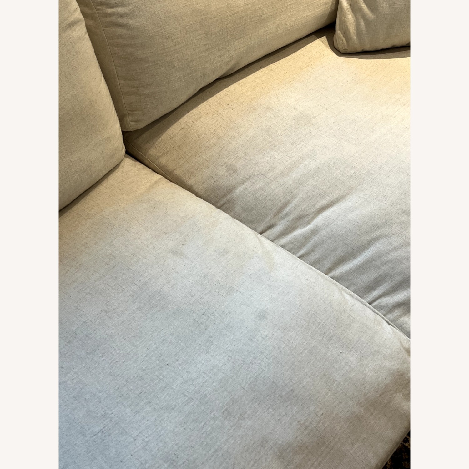 Living Spaces Utopia 96" White Utopia Couch - image-4