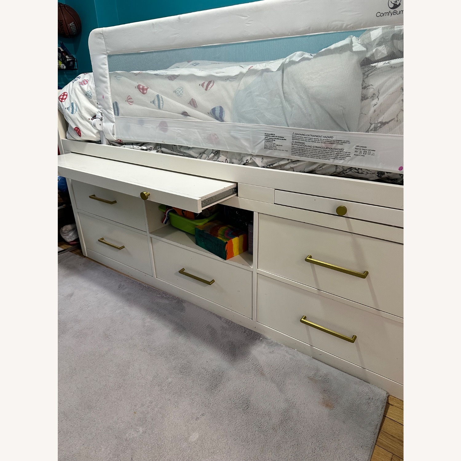 PB Teen Cleary Captain's Bed Twin - image-1