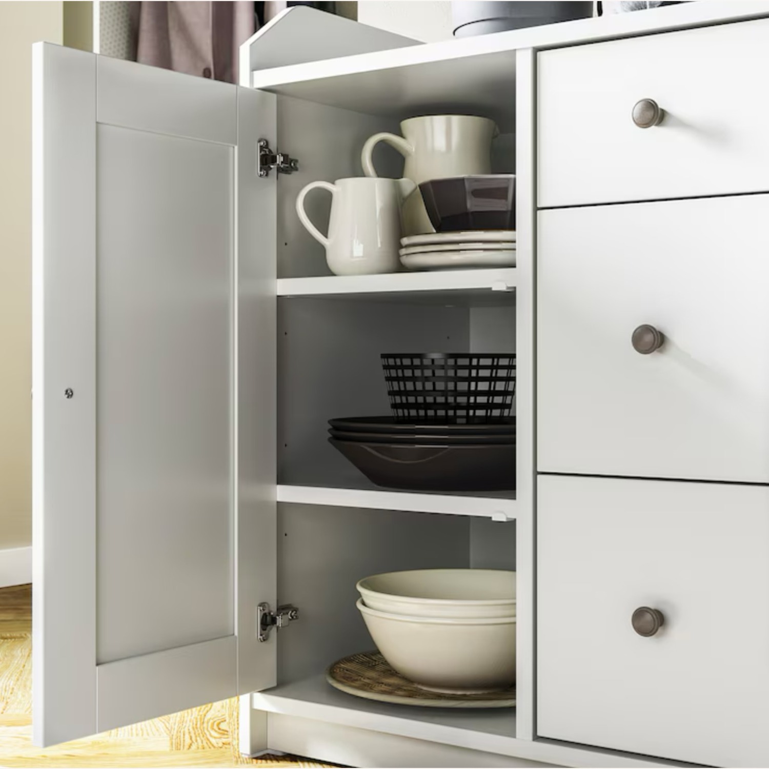 IKEA HAUGA Sideboard White - image-5