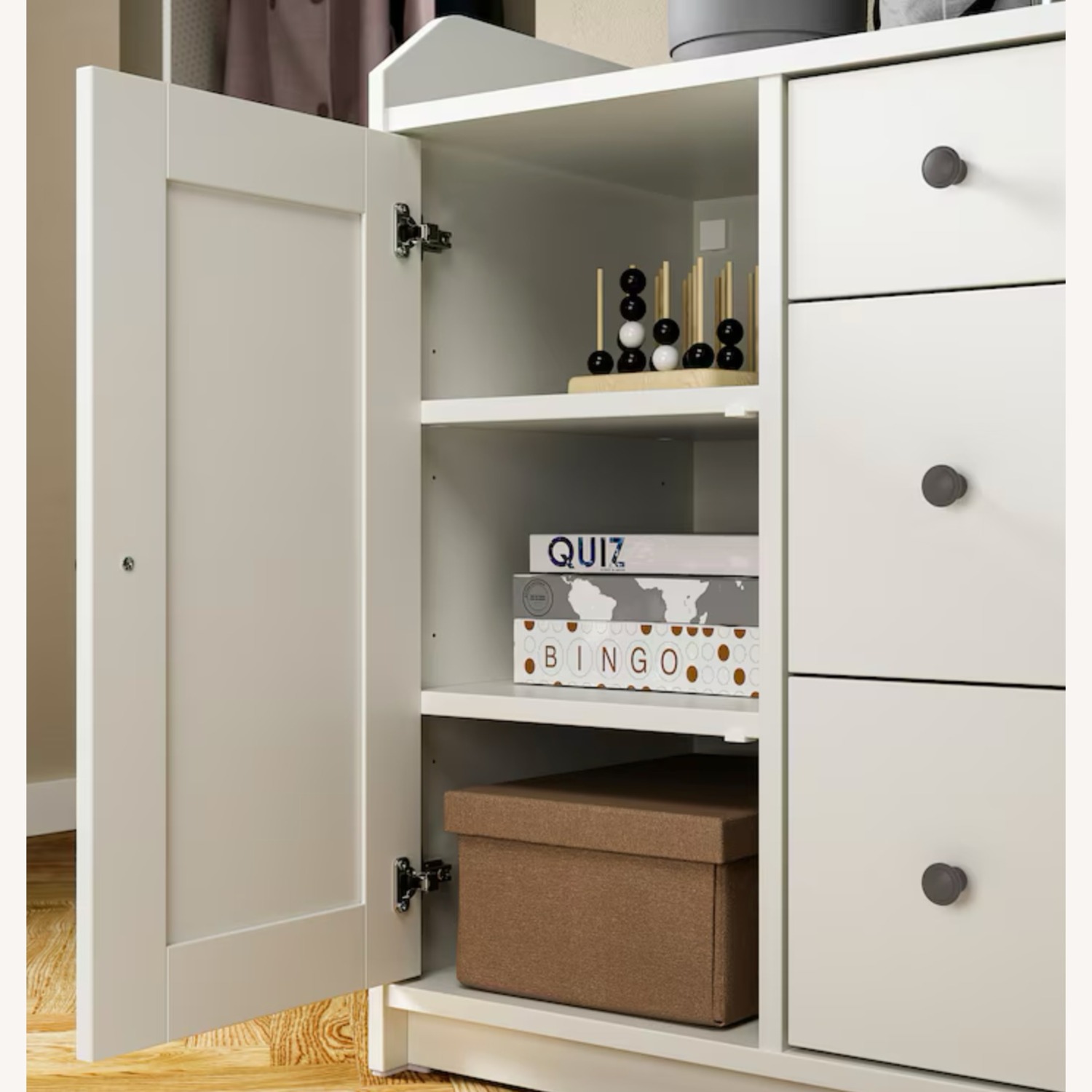 IKEA HAUGA Sideboard White - image-6