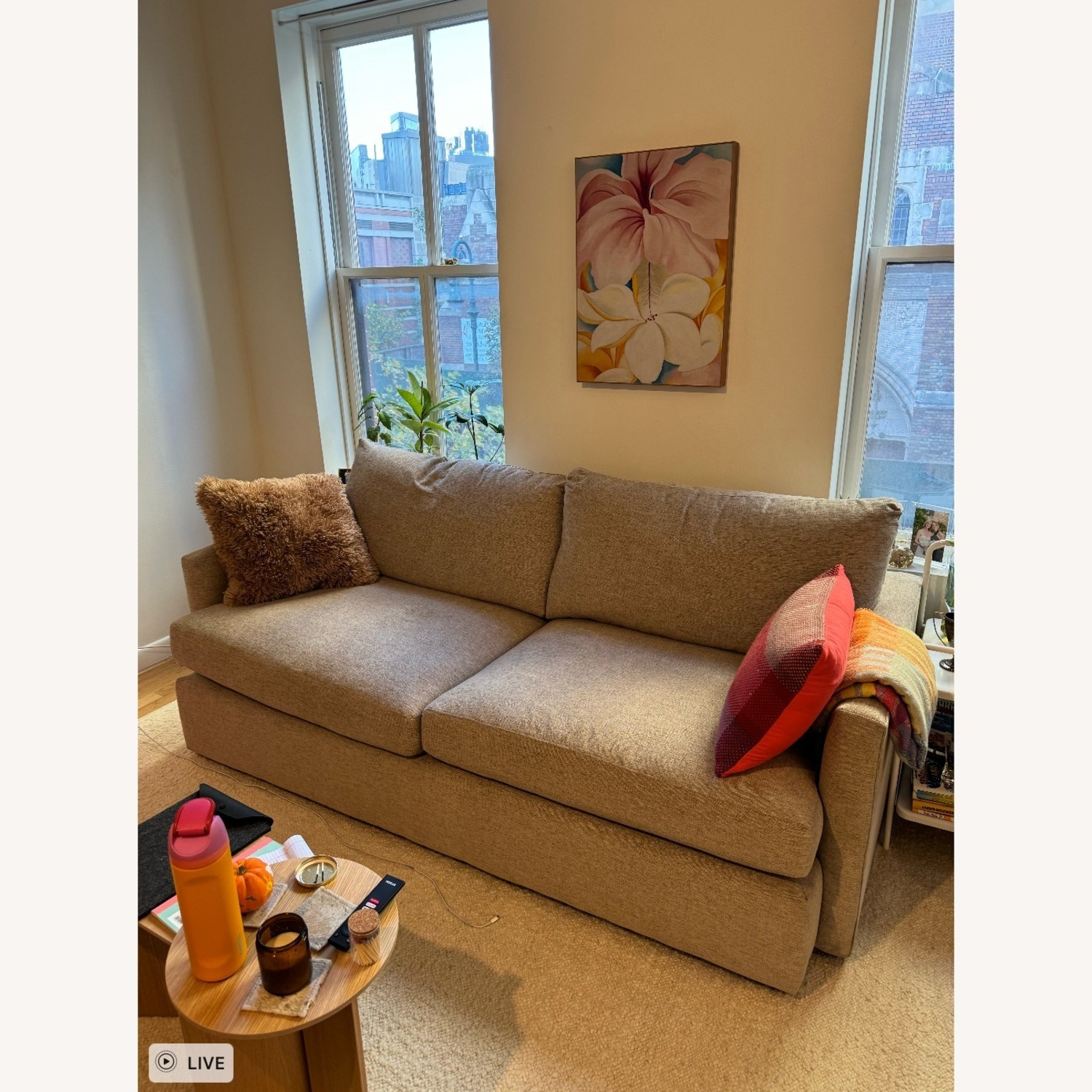 Crate and Barrel Lounge Sofa  - image-2