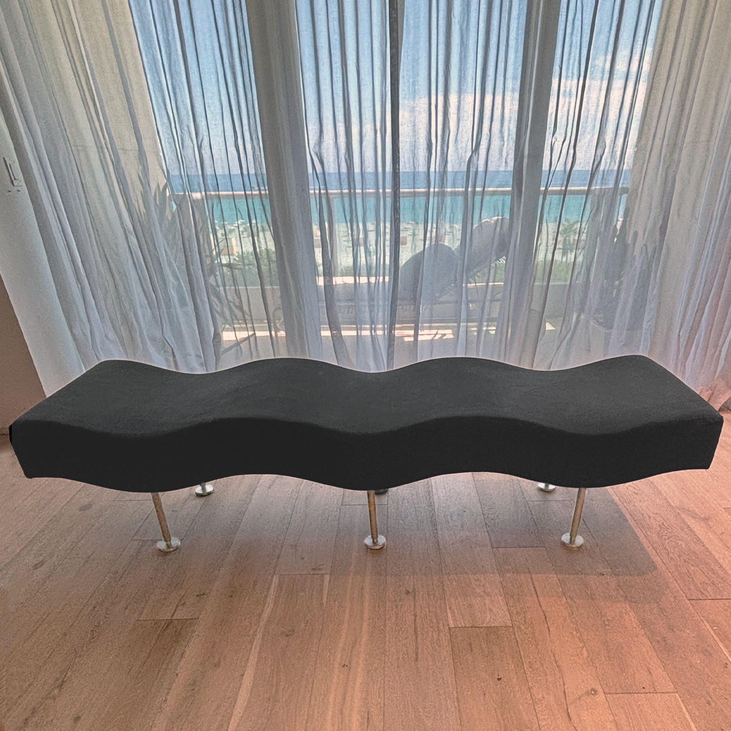 Brueton Undulatus Bench by Stanley Jay Friedman - image-1