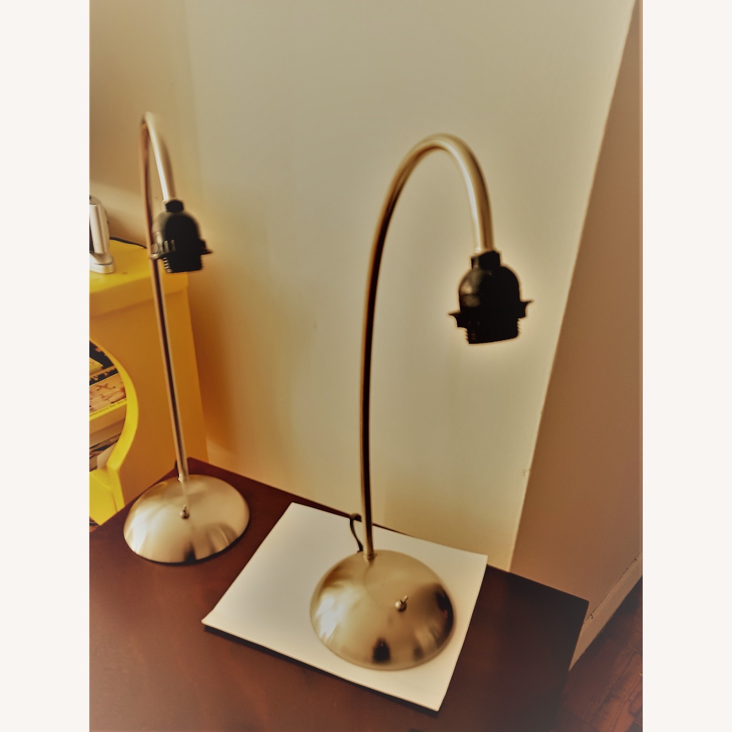 Gooseneck Chrome Lamp Bases - image-2