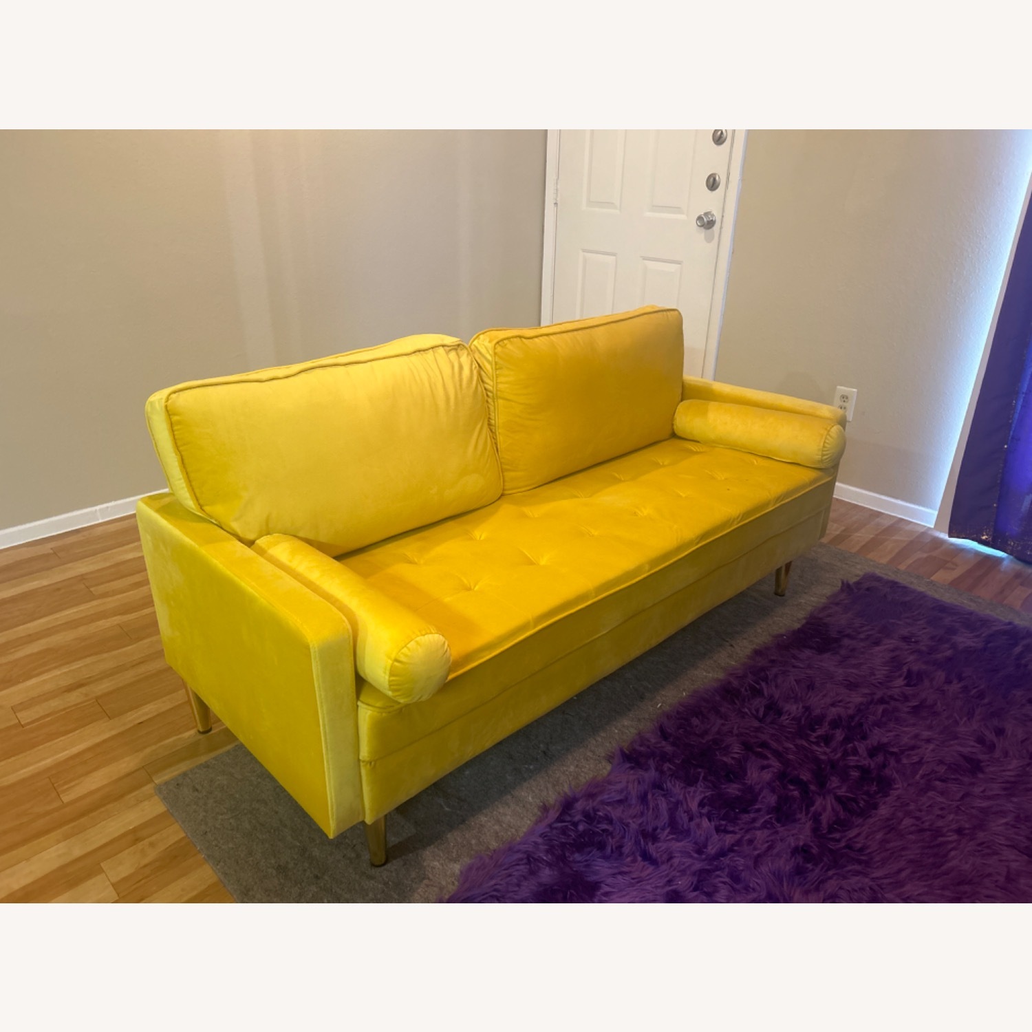 Yellow Loveseat  - image-2