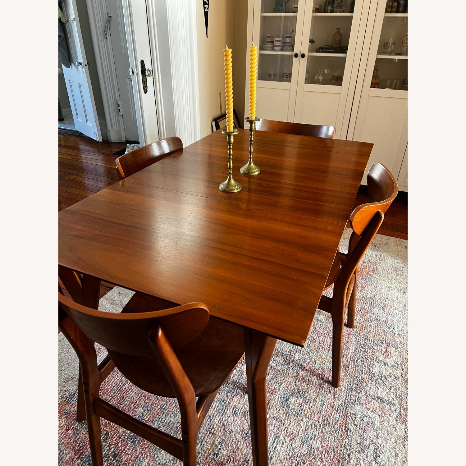 Set of 4 West Elm Classic Café Dining Chairs - image-2